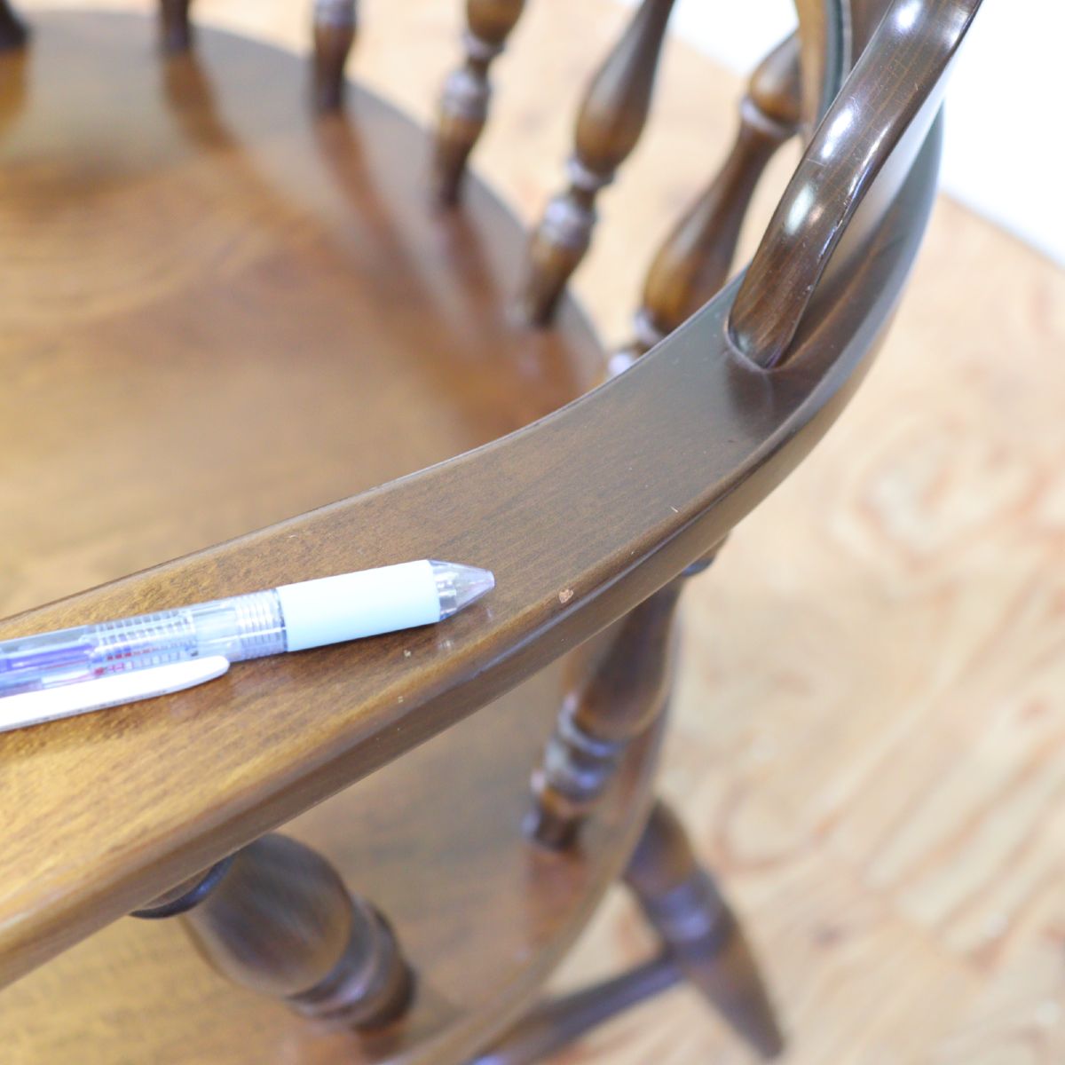 飛騨産業 穂高シリーズ アームチェア【1】 キャプテンチェア ウィンザースタイル 中古