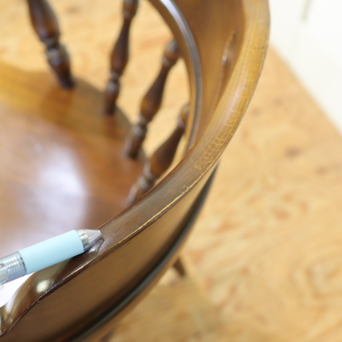 飛騨産業 穂高シリーズ アームチェア【1】 キャプテンチェア ウィンザースタイル 中古