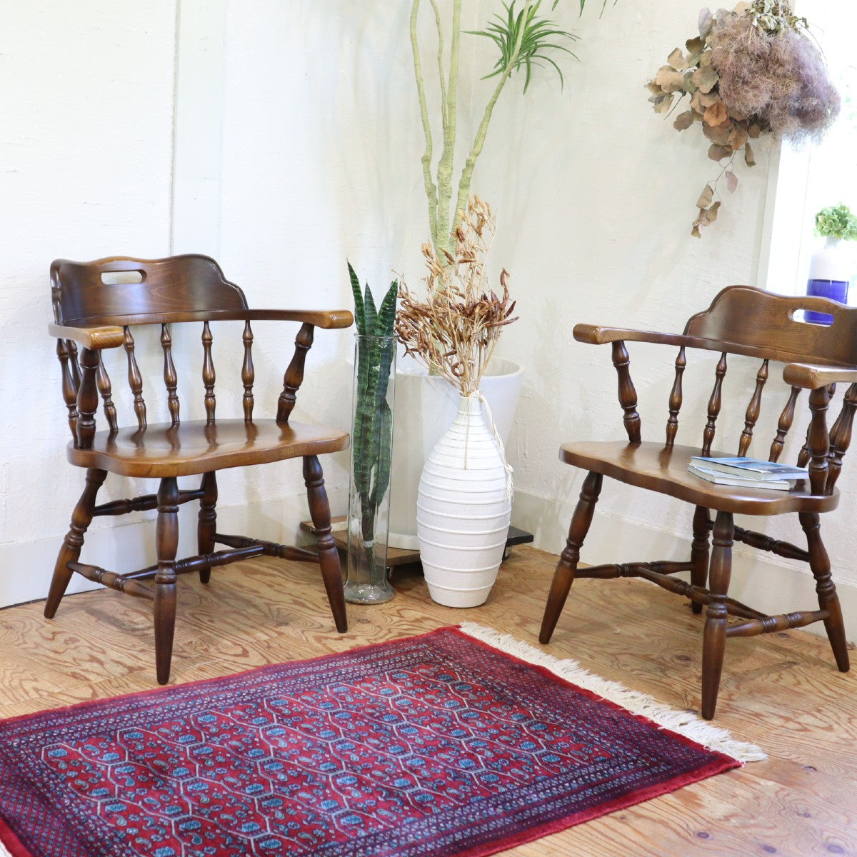 飛騨産業 穂高シリーズ アームチェア【1】 キャプテンチェア ウィンザースタイル 中古