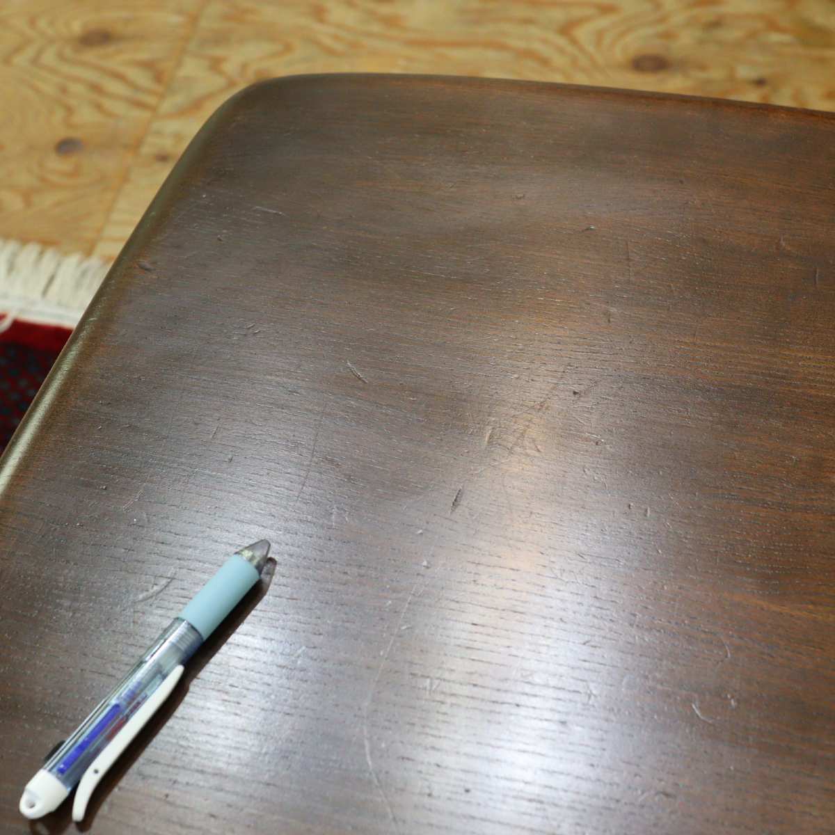 アーコール / ERCOL ウィンザーコーヒーテーブル ローテブル マガジンラック付き イギリス製 中古