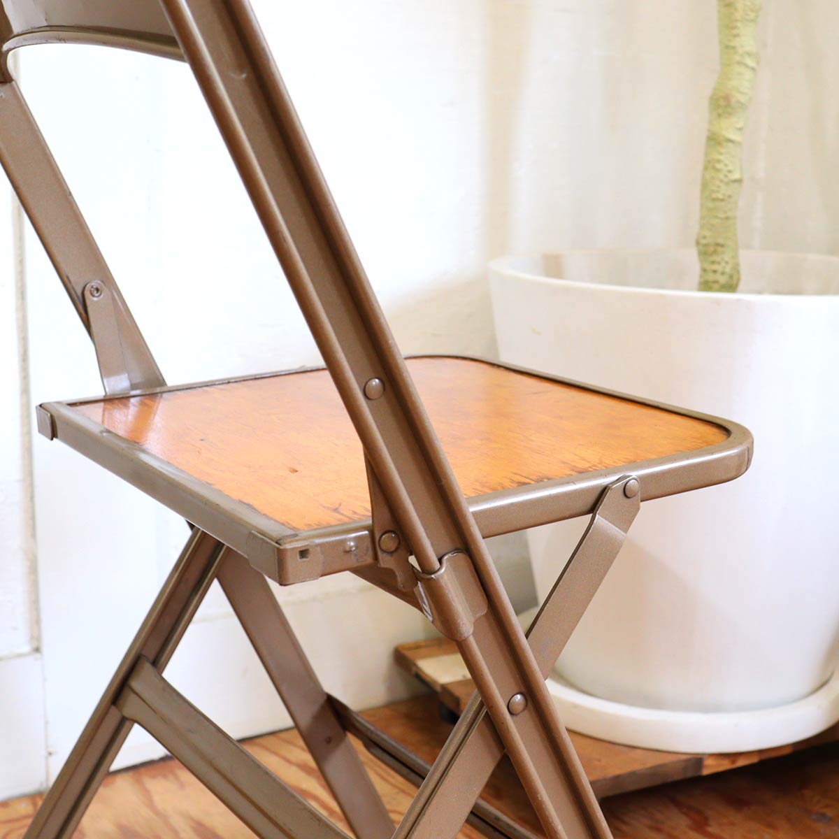 クラリン / CLARIN フォールディングチェア 折り畳み椅子 インダストリアル ヴィンテージ