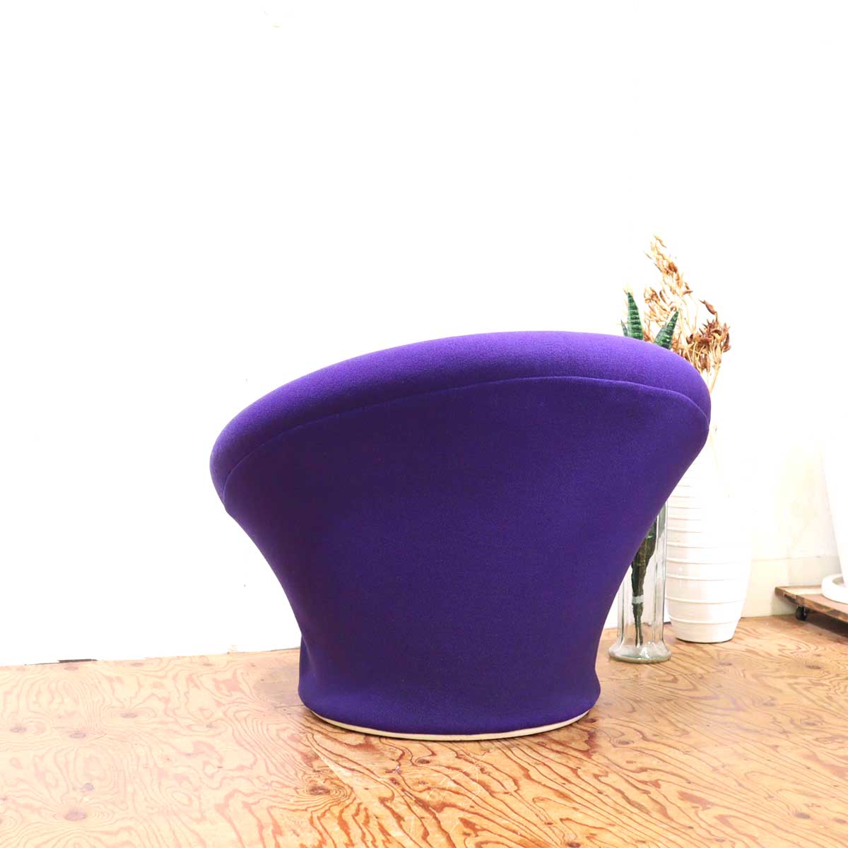 アーティフォート / Artifort マッシュルームチェア ラウンジチェア パープル ピエール・ポラン / Pierre Paulin ホウトク / HOUTOKU ヴィンテージ