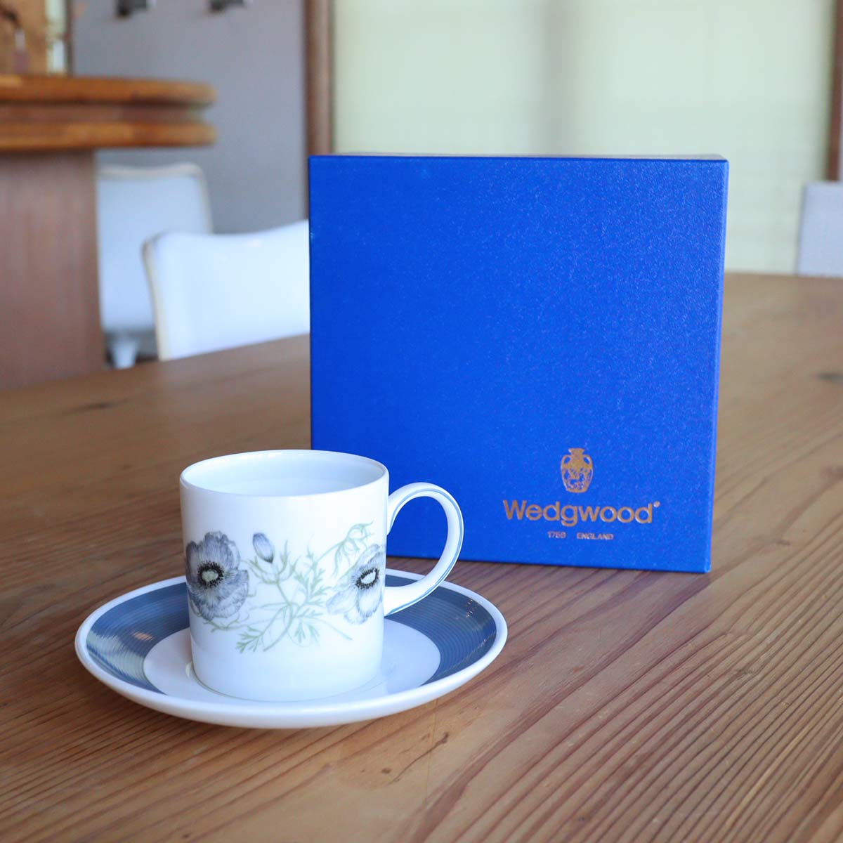 ウェッジウッド / WEDGWOOD グレンミスト /GLEN MIST カップ&ソーサー スージー・クーパー / Susie Cooper 中古