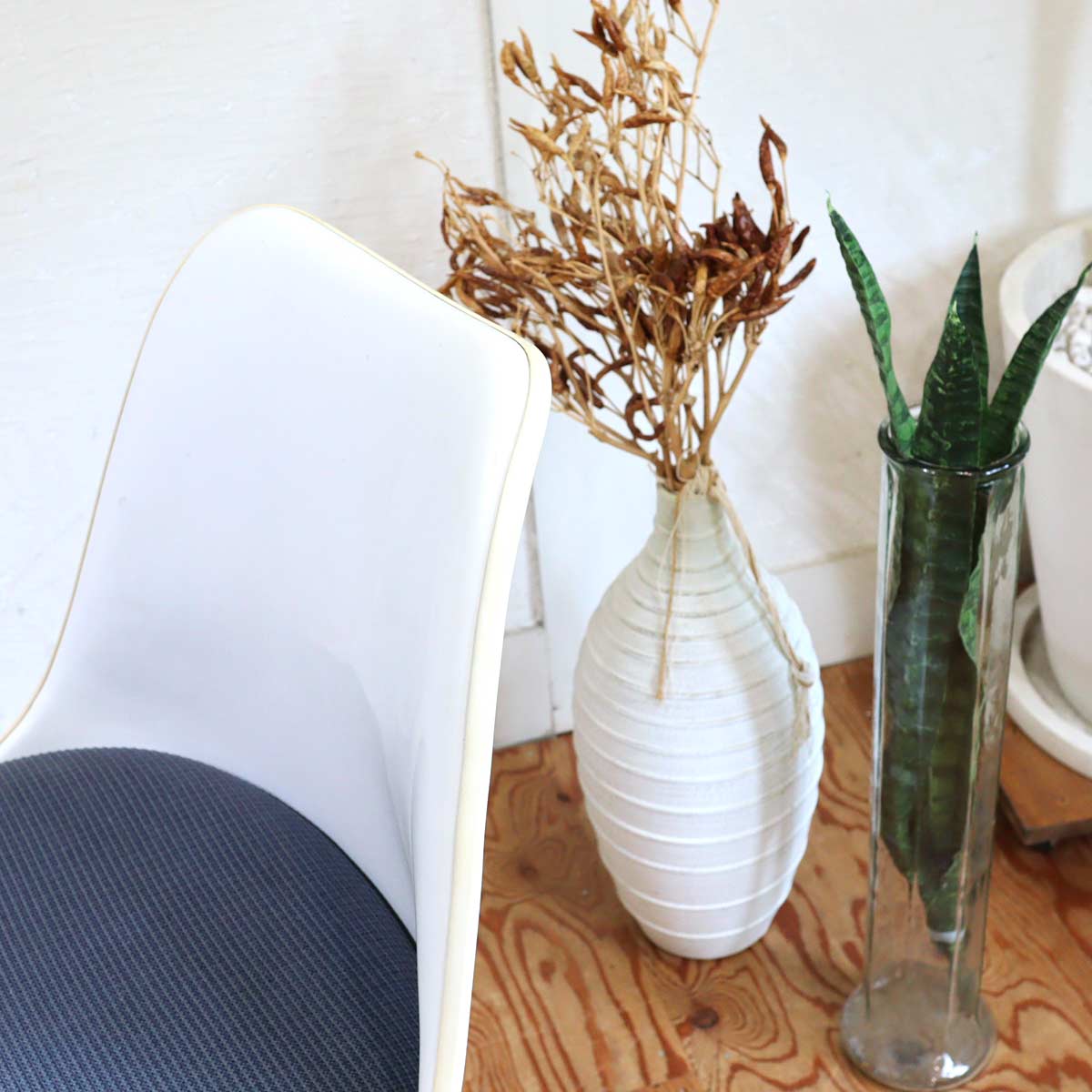 ノール / Knoll チューリップチェア ブルー ダイニングチェア エーロサーリネン ヴィンテージ