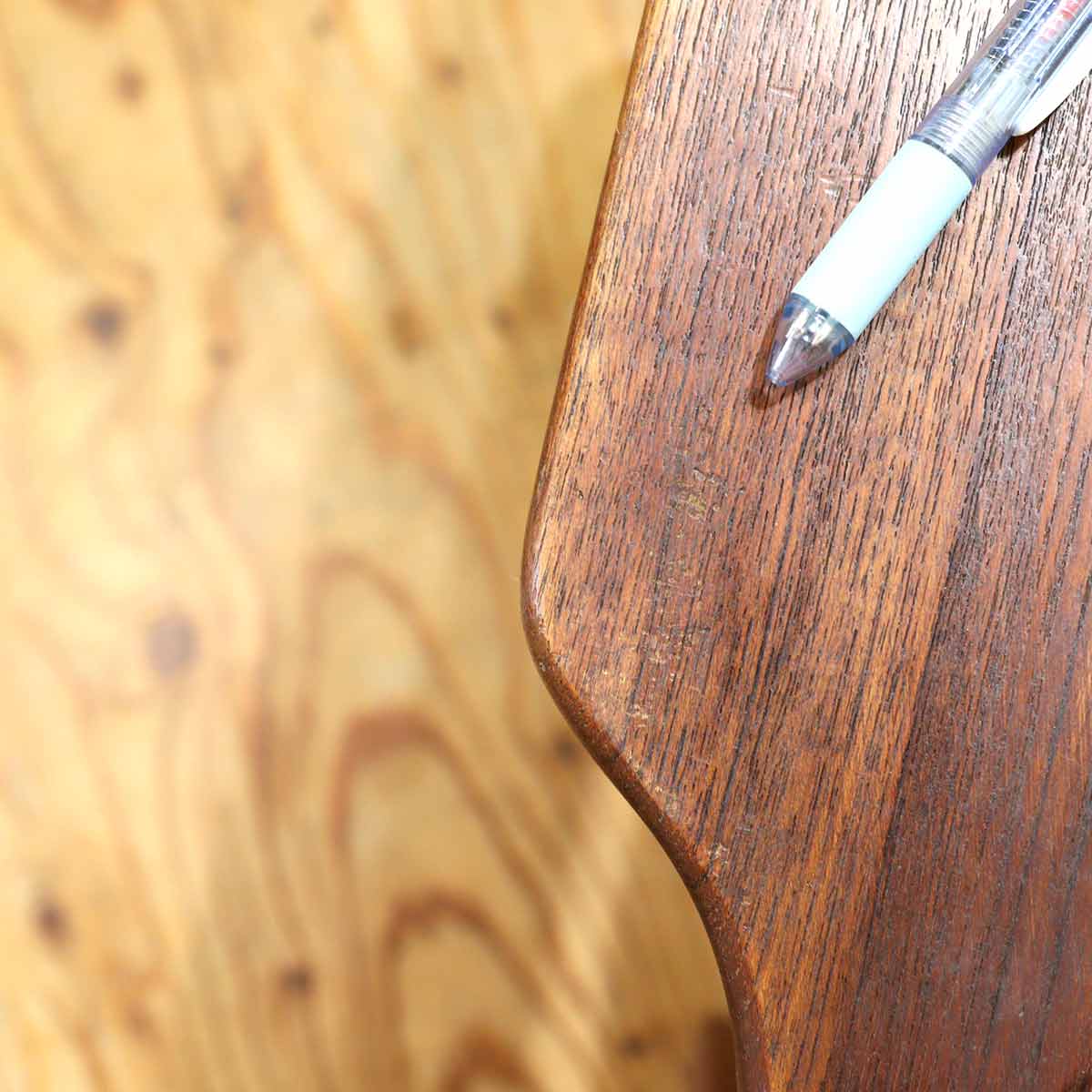 アームチェア 1Pソファ チーク材 ストライプ 【1】 ジャパン ヴィンテージ