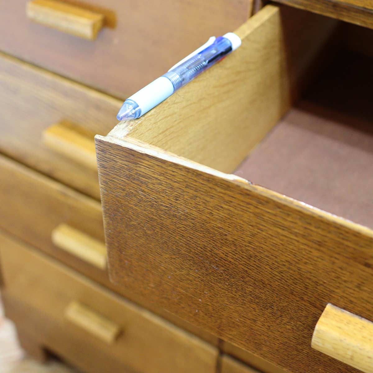 <i>動画</i>英国アンティーク シャツケース ショーケース 店舗什器 中古