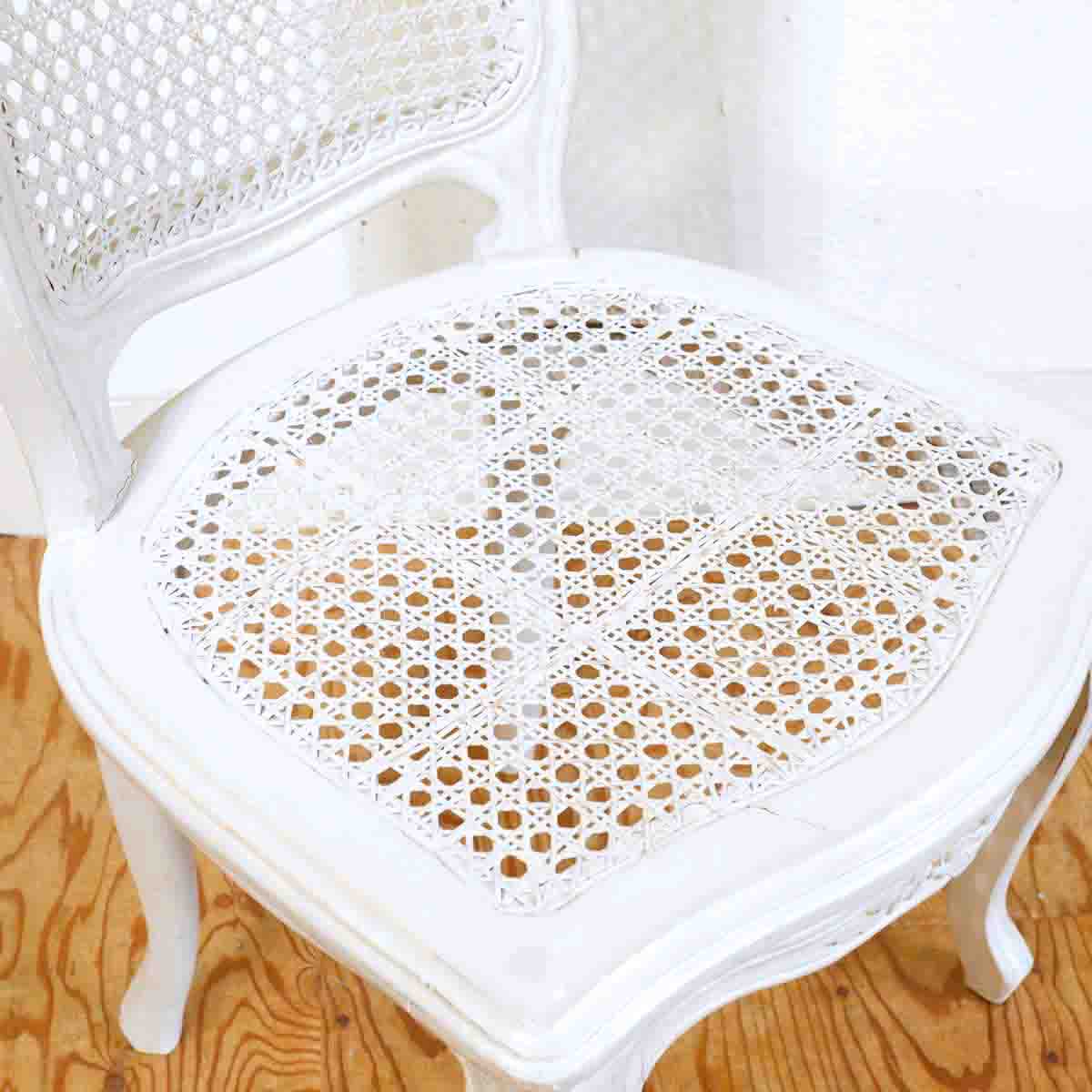 ブランディボワール / BLANC D'IVOIRE アントワネット・ニュアージュ ダイニングチェア 【1】 ブランドジュリエ 中古