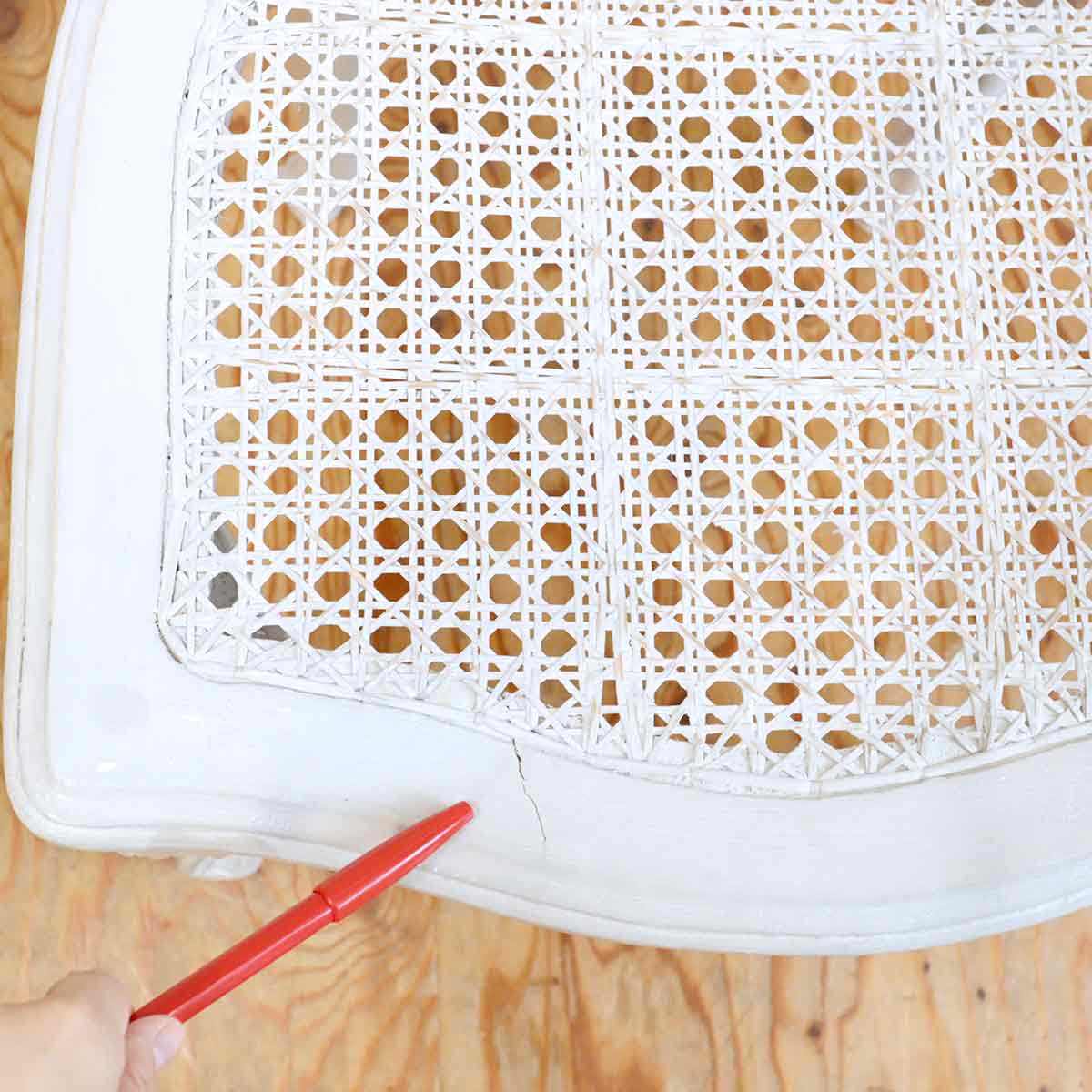 ブランディボワール / BLANC D'IVOIRE アントワネット・ニュアージュ ダイニングチェア 【1】 ブランドジュリエ 中古