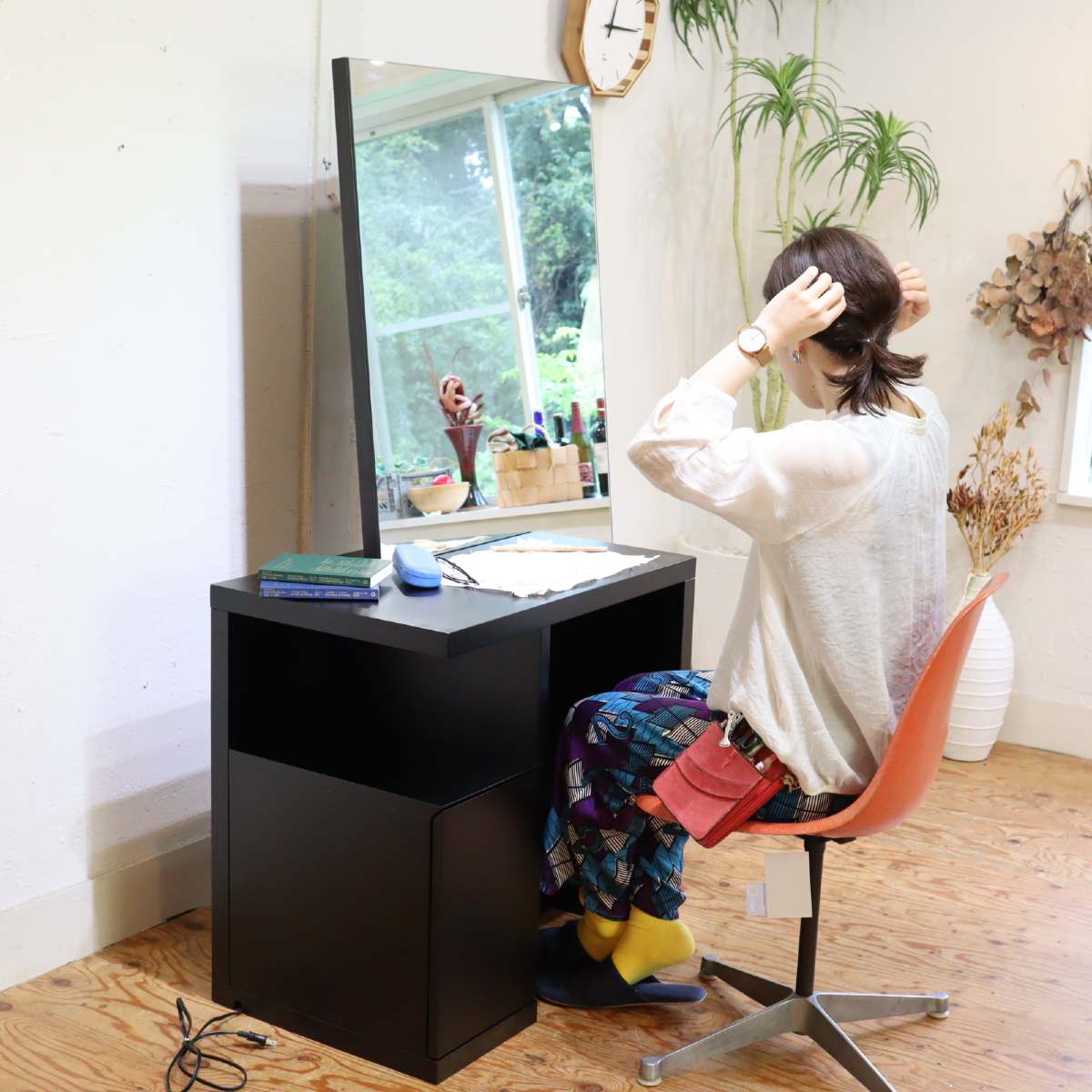 カッシーナ イクスシー / Cassina ixc. LOGGIAドレッサー 大きな姿見 村澤一晃 中古