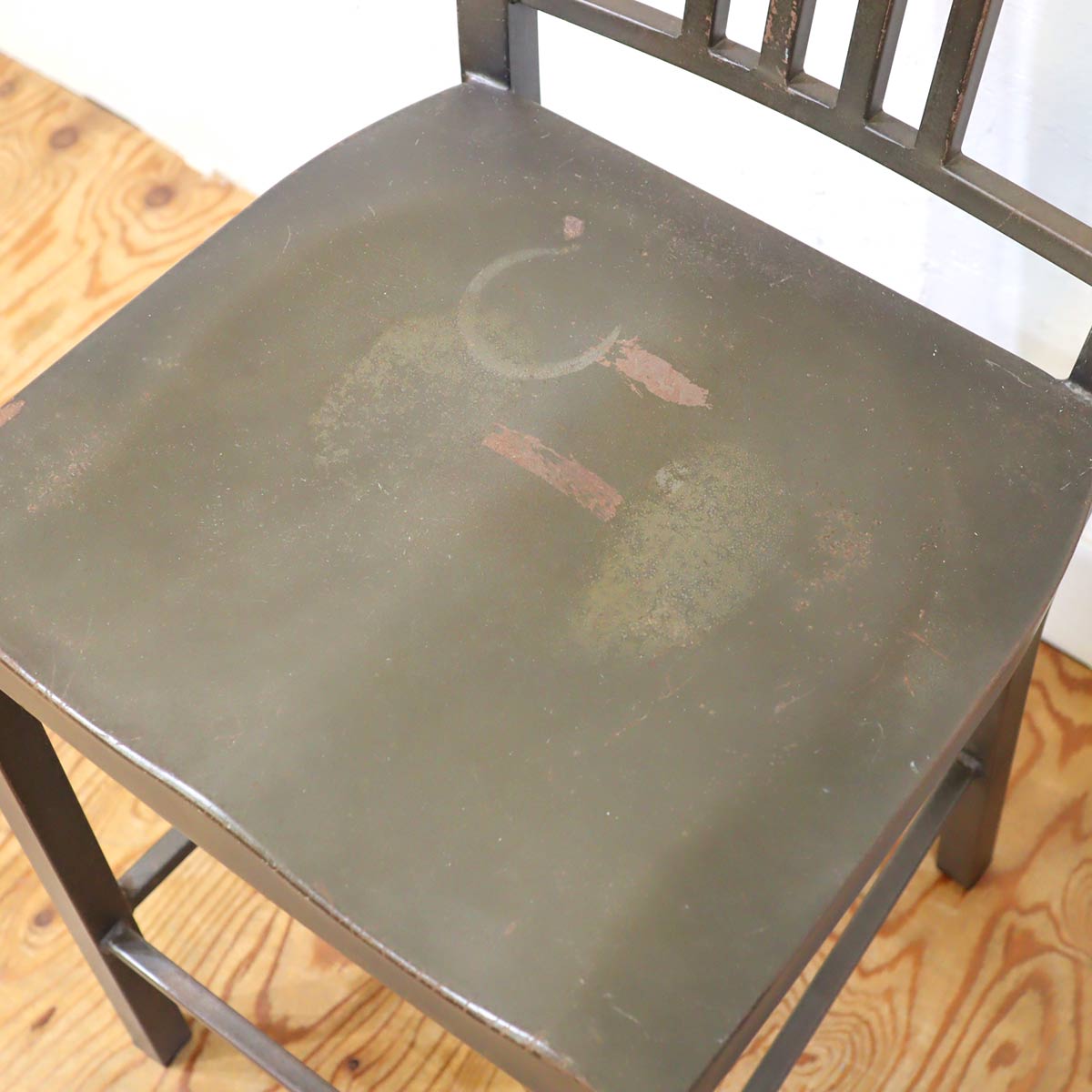 スチールチェア カウンターチェア インダストリアル 中古