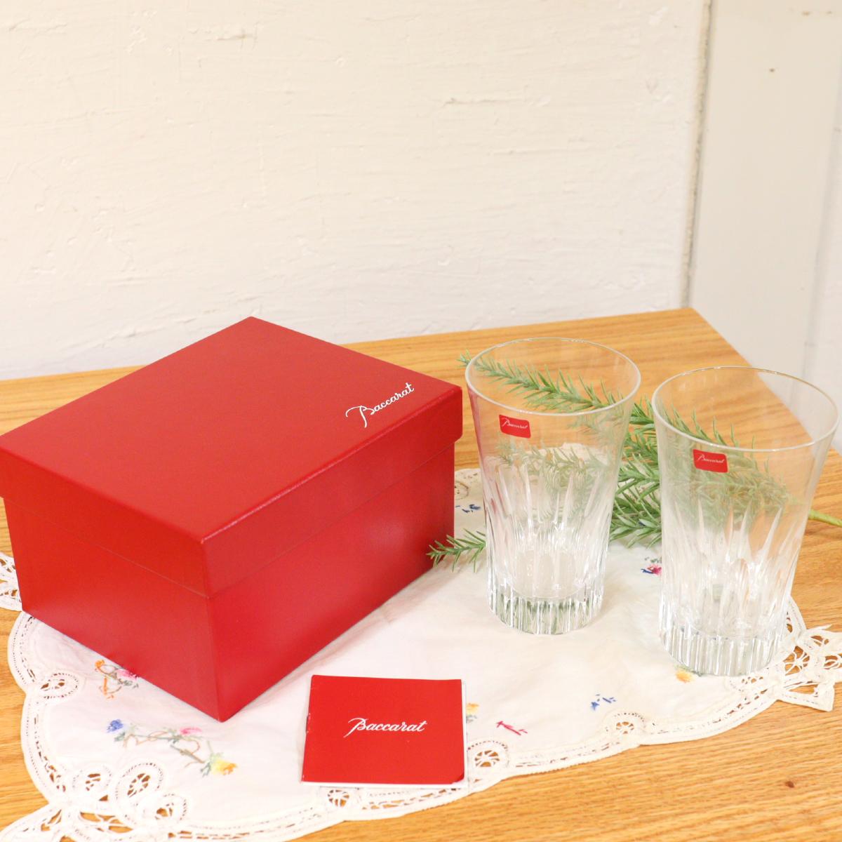 バカラ / Baccarat エトナ ハイボールタンブラーペア 箱付き 未使用品