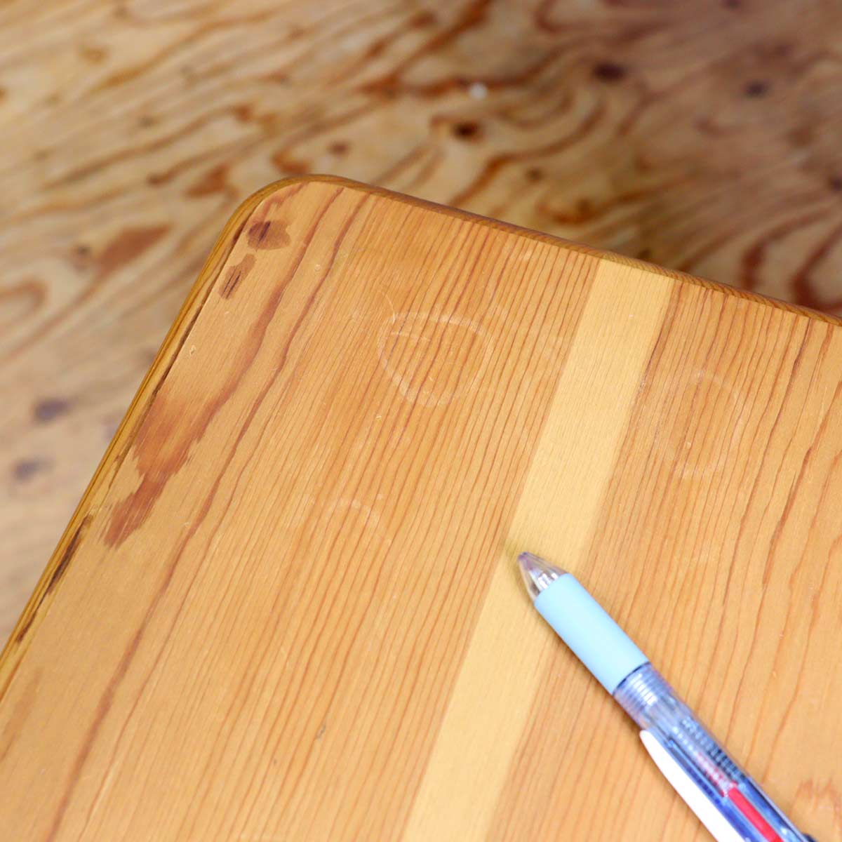 ハーベスト / HARVEST デスク3点セット 3ドロワデスク ターンドレッグ ワゴン 机 中古