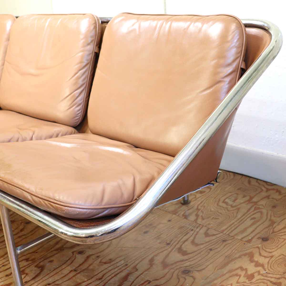 ハーマンミラー / Herman Miller スリングソファ / Sling Sofa ジョージ・ネルソン / George Nelson 本革 ヴィンテージ