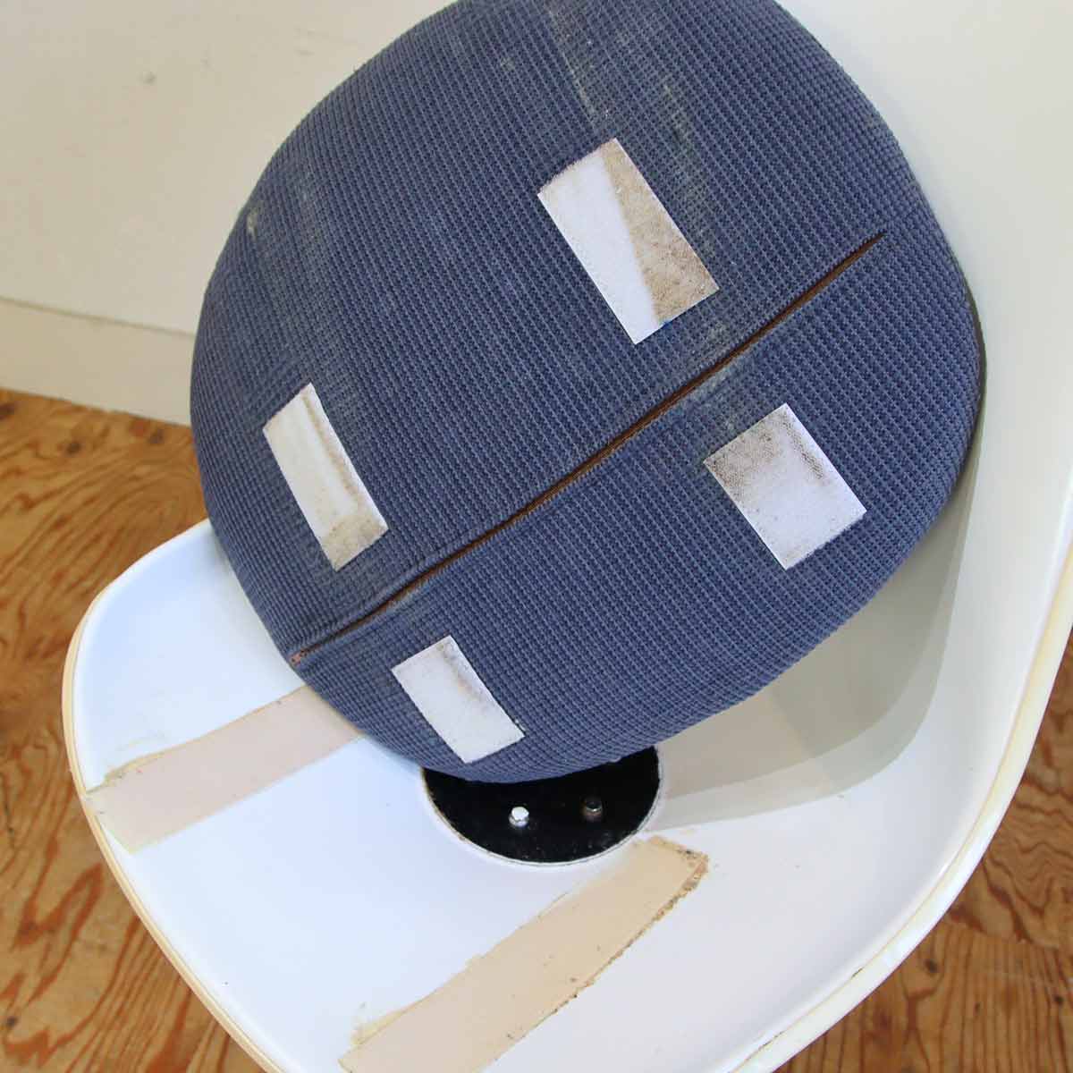 ノール / Knoll  チューリップチェア ブルー ダイニングチェア エーロサーリネン 【8】 ヴィンテージ