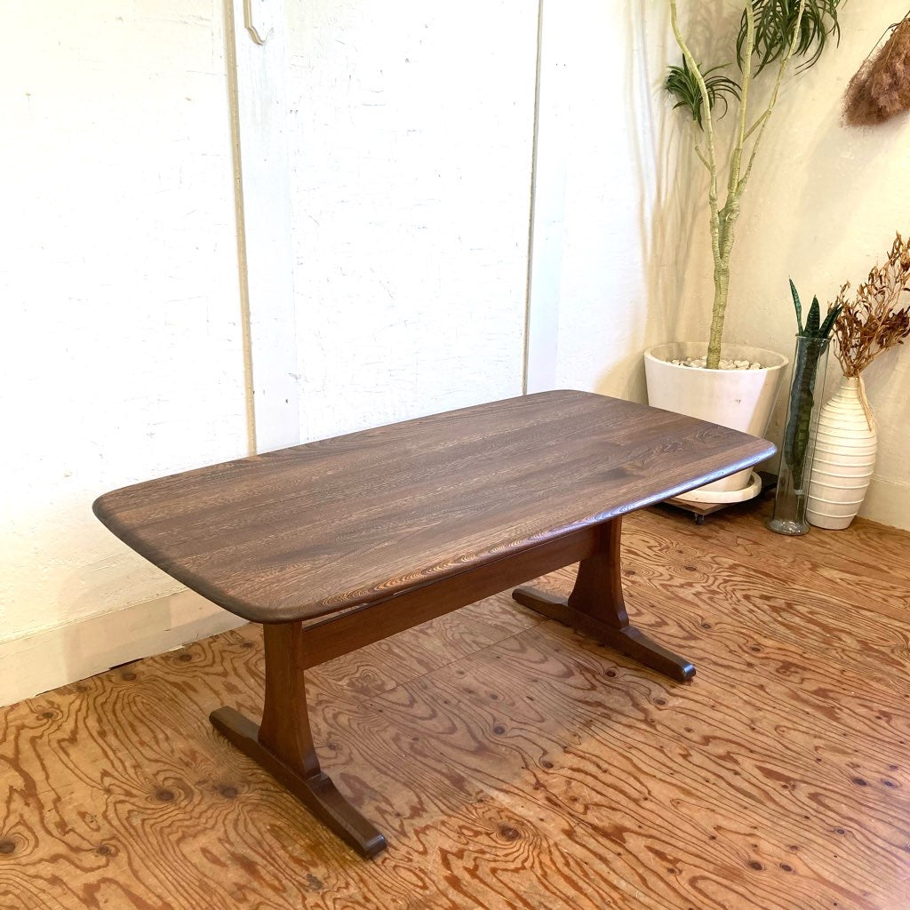 アーコール / ERCOL リビングテーブル 低い ダイニングテーブル 英国