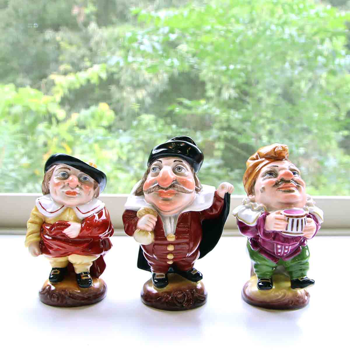 リチャードジノリ / Richard Ginori フィギュリン 8体 イタリア 中古