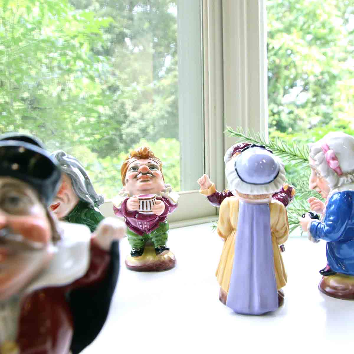 リチャードジノリ / Richard Ginori フィギュリン 8体 イタリア 中古