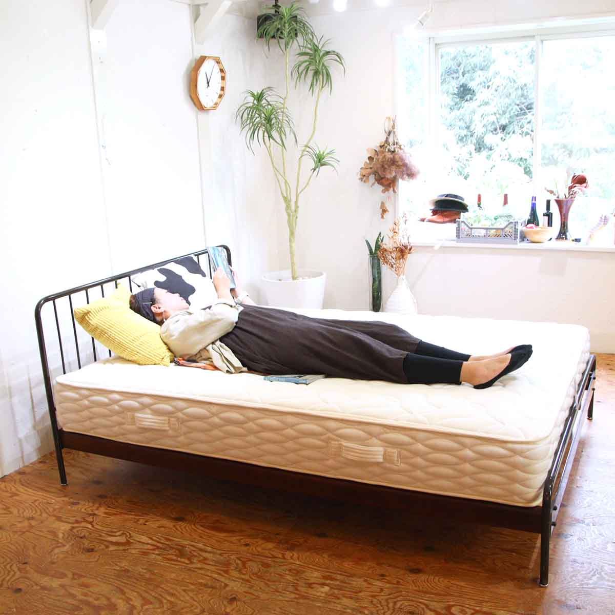 ジャーナルスタンダードファニチャー / journal standard Furniture サンクベッド / SENS BED Dサイズ ダブル 中古