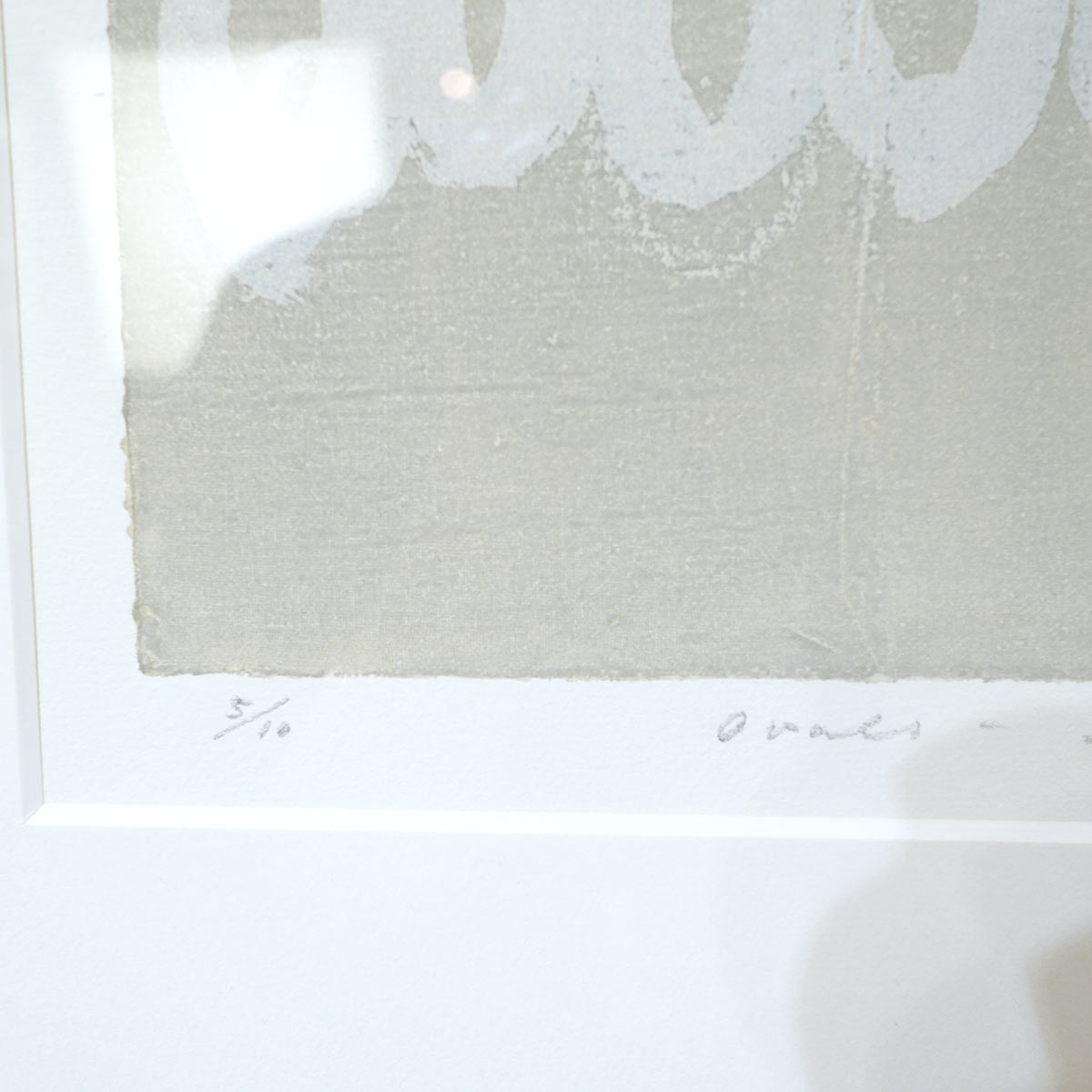 黒木周 Ovals-3 リトグラフ 版画 2011年 中古