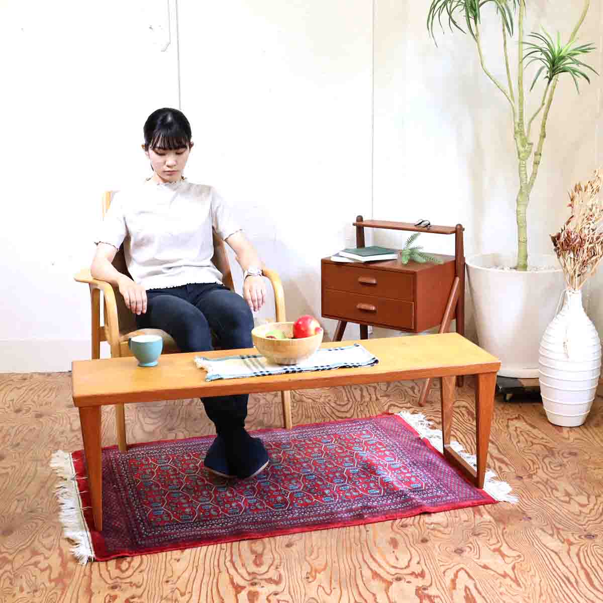 アクセルキアスゴー / Aksel Kjersgaard テーブル オーク  北欧デンマーク  ヴィンテージ