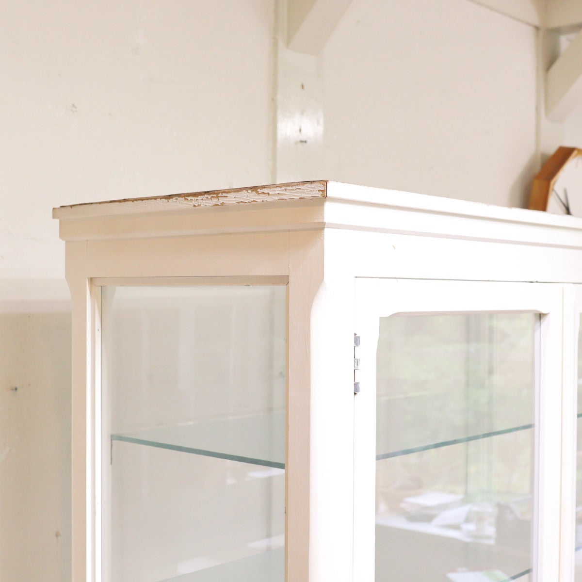 ケビント 医療棚 コレクションボード 飾り棚 キャビネット ホワイト レトロ アンティーク