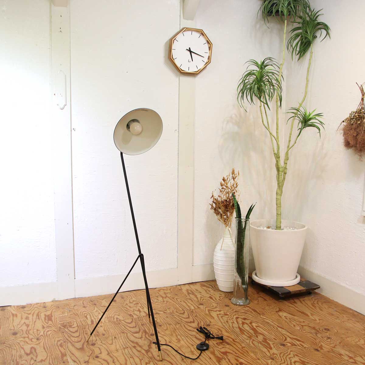 ディクラッセ / DI CLASSE アルル フロアランプ 照明 ブラック 展示品