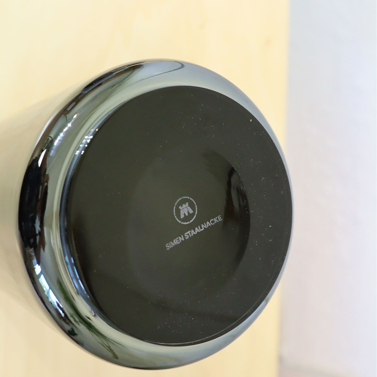 Magnor Glassverk SHINE フラワーベース スモール 花瓶 205㎜ 中古