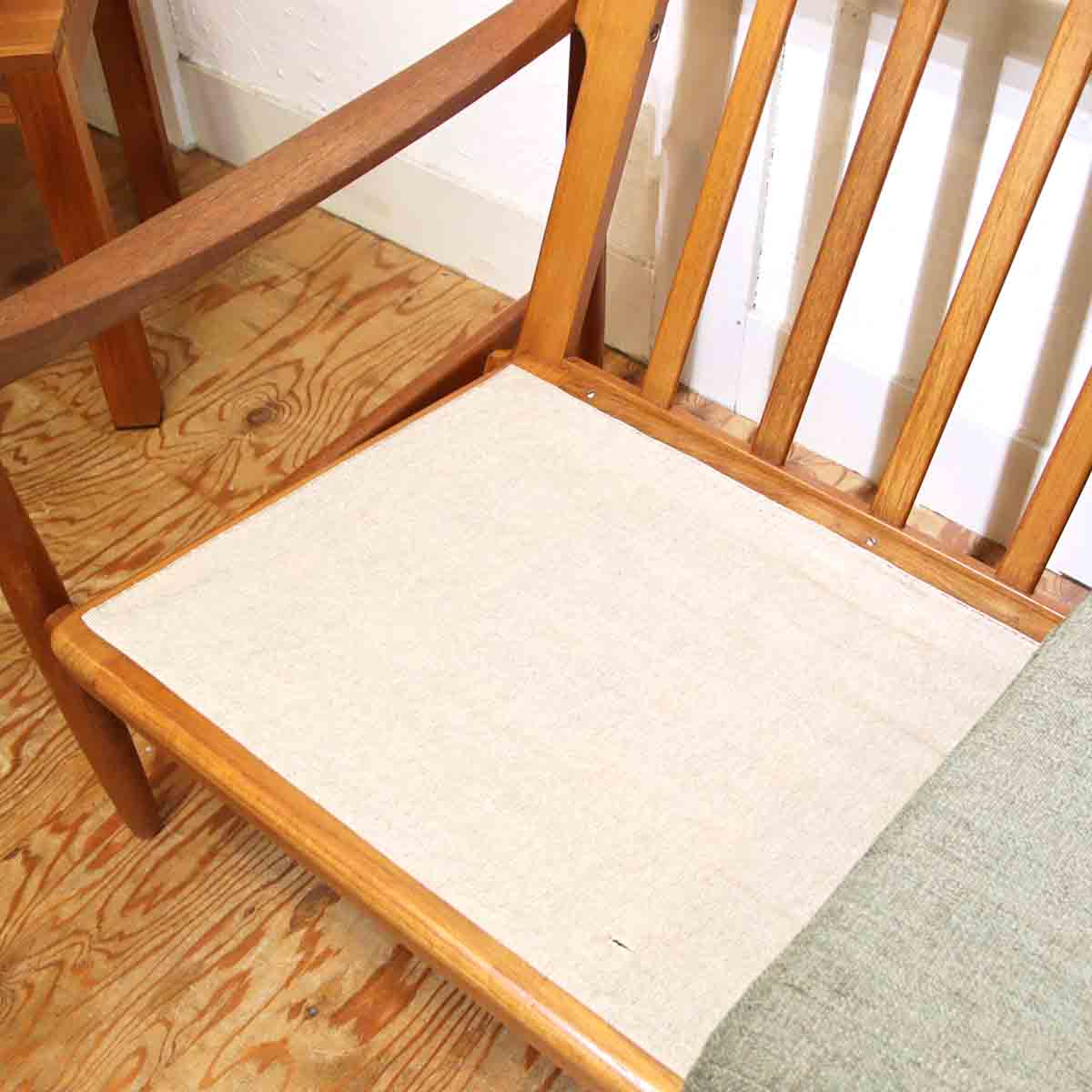 SKIVE MOBELFABRIK  トリプルソファ チーク 3人掛けソファ 北欧 デンマーク ヴィンテージ