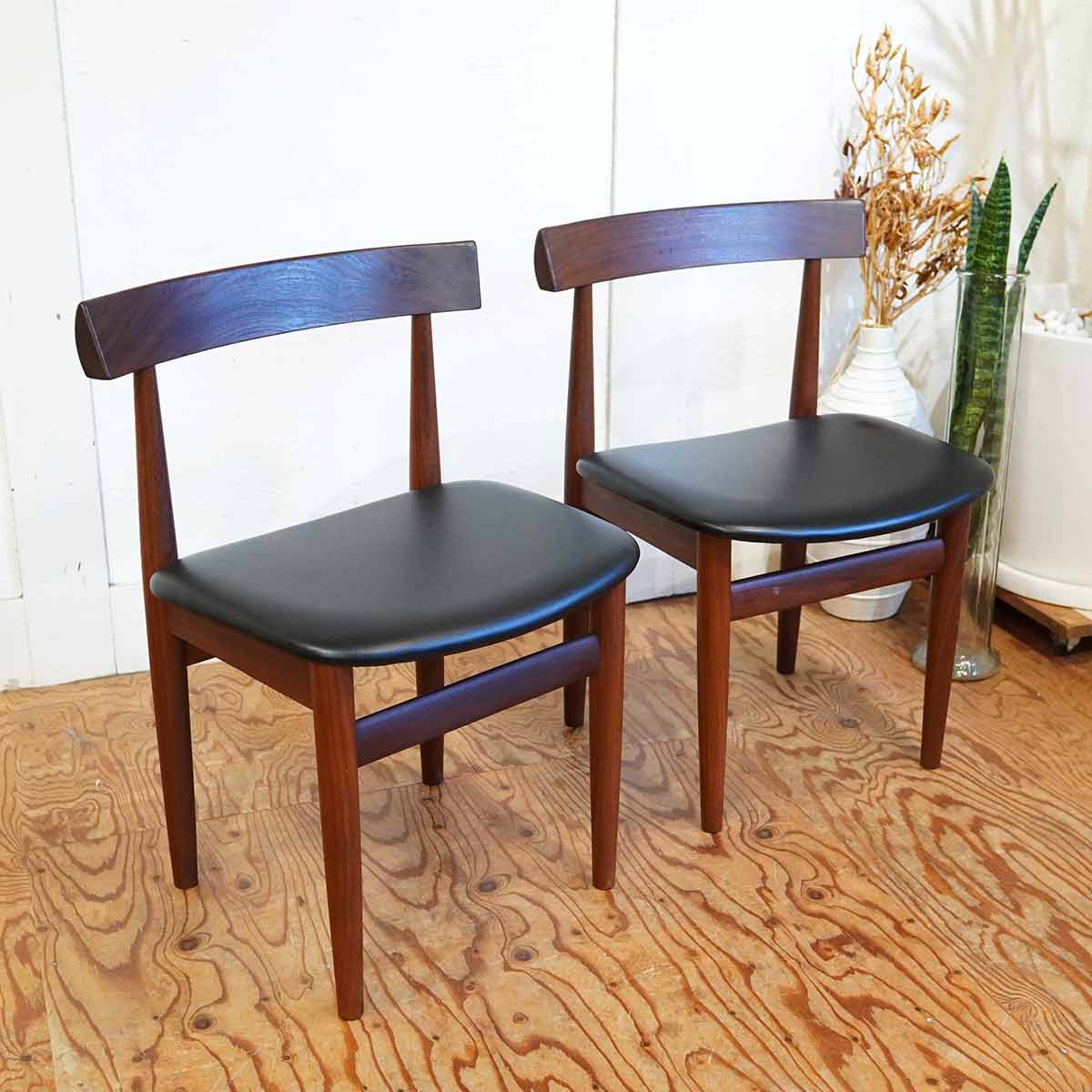 フレムロジェ / Frem Rojle ディネッテ ダイニングチェア ハンス・オルセン 北欧 【1】 中古