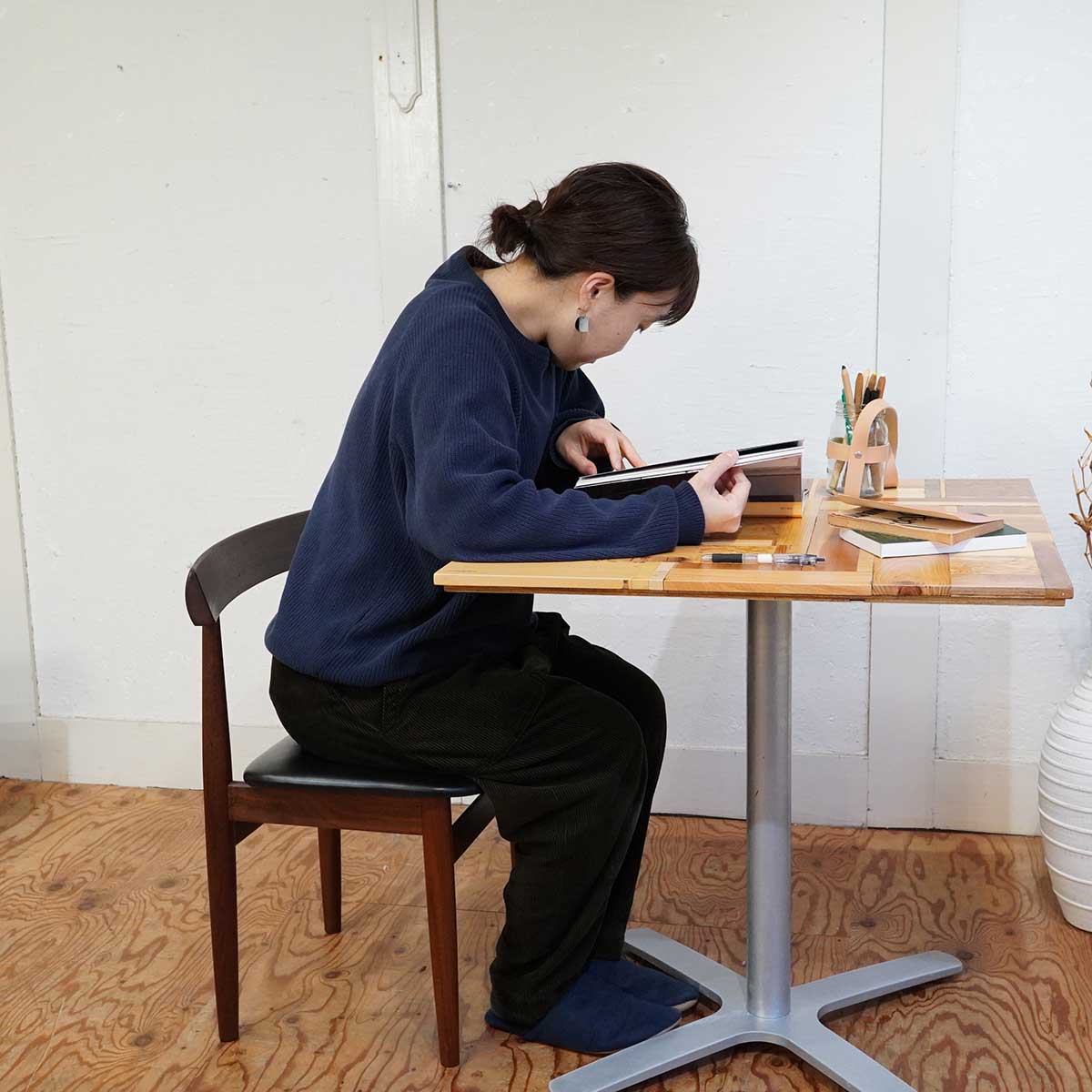 フレムロジェ / Frem Rojle ディネッテ ダイニングチェア ハンス・オルセン 北欧 【1】 中古