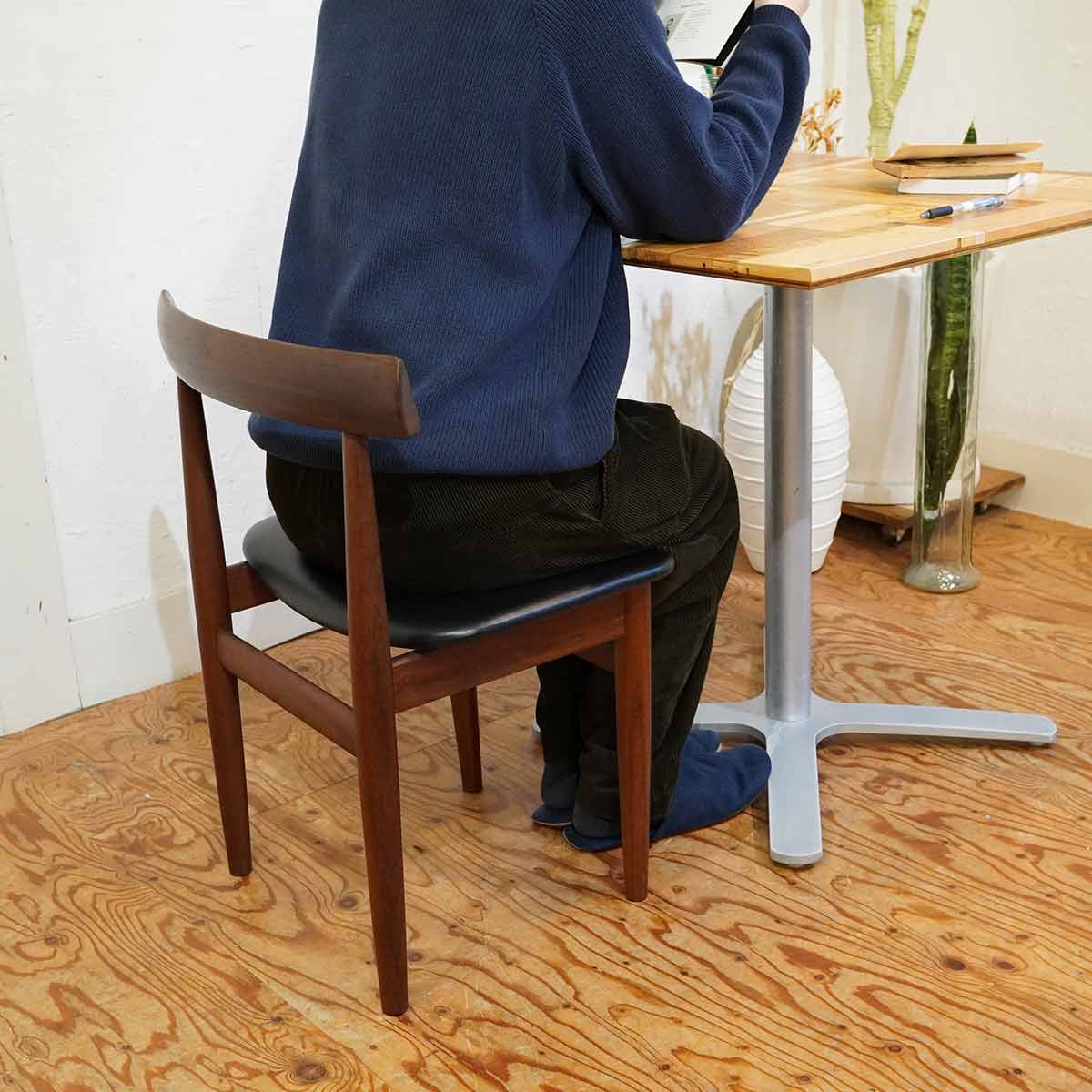 フレムロジェ / Frem Rojle ディネッテ ダイニングチェア ハンス・オルセン 北欧 【2】 中古