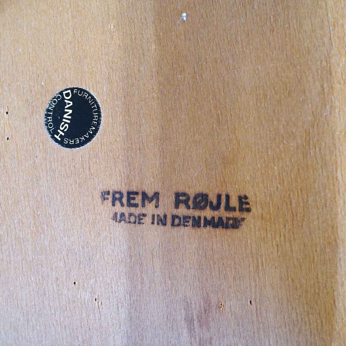 フレムロジェ / Frem Rojle ディネッテ ダイニングチェア ハンス・オルセン 北欧 【3】 中古