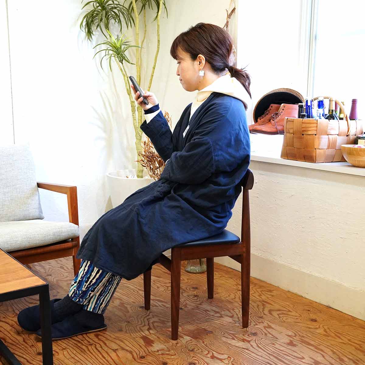 フレムロジェ / Frem Rojle ディネッテ ダイニングチェア ハンス・オルセン 北欧 【3】 中古