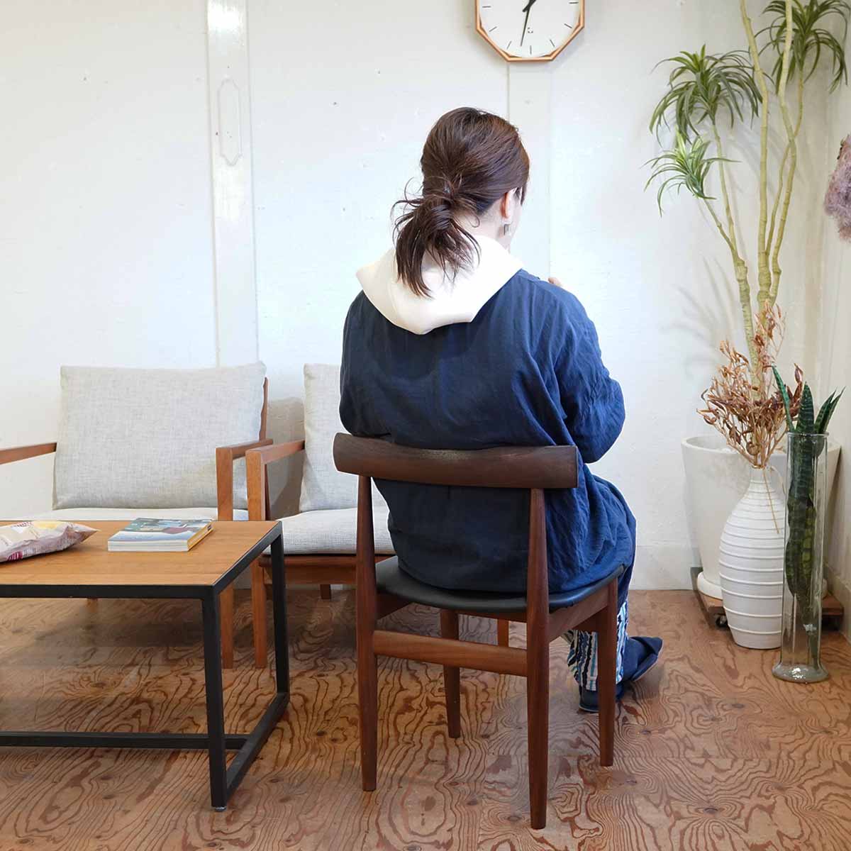 フレムロジェ / Frem Rojle ディネッテ ダイニングチェア ハンス・オルセン 北欧 【3】 中古