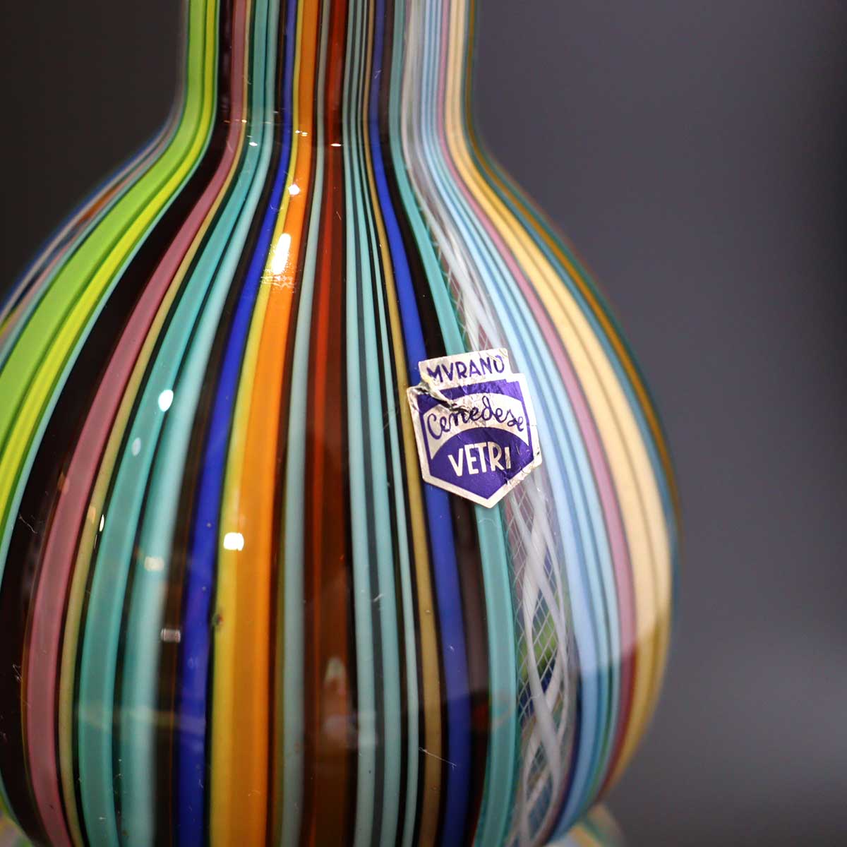 ヴェトリ / VETRI ムラーノガラス フラワーベース ヴィンテージ