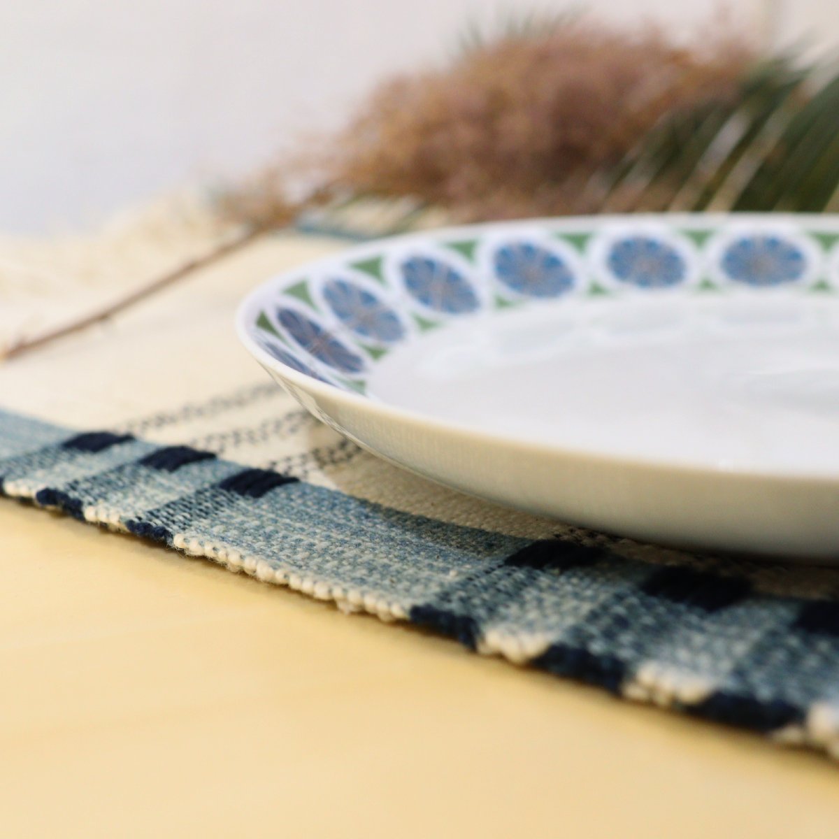 ウプサラエクヴィ / Upsala Ekeby プレート 丸皿 Φ18【1】 KARLSKRONA ヴィンテージ