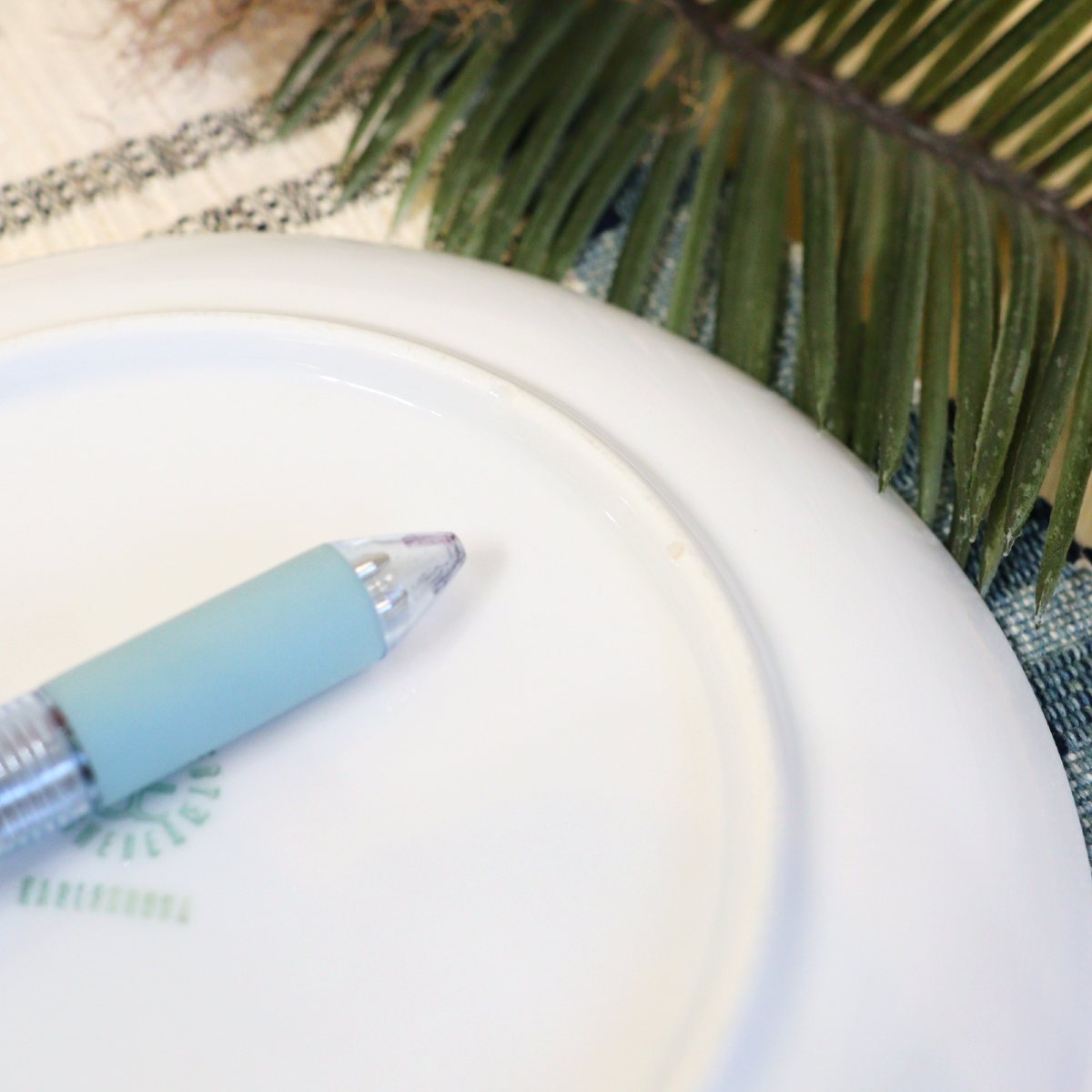 ウプサラエクヴィ / Upsala Ekeby プレート 丸皿 Φ18【1】 KARLSKRONA ヴィンテージ