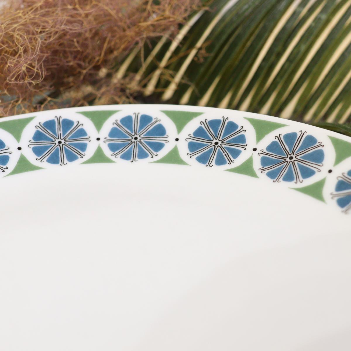 ウプサラエクヴィ / Upsala Ekeby プレート 皿 Φ18【2】 カールスクローナ ヴィンテージ