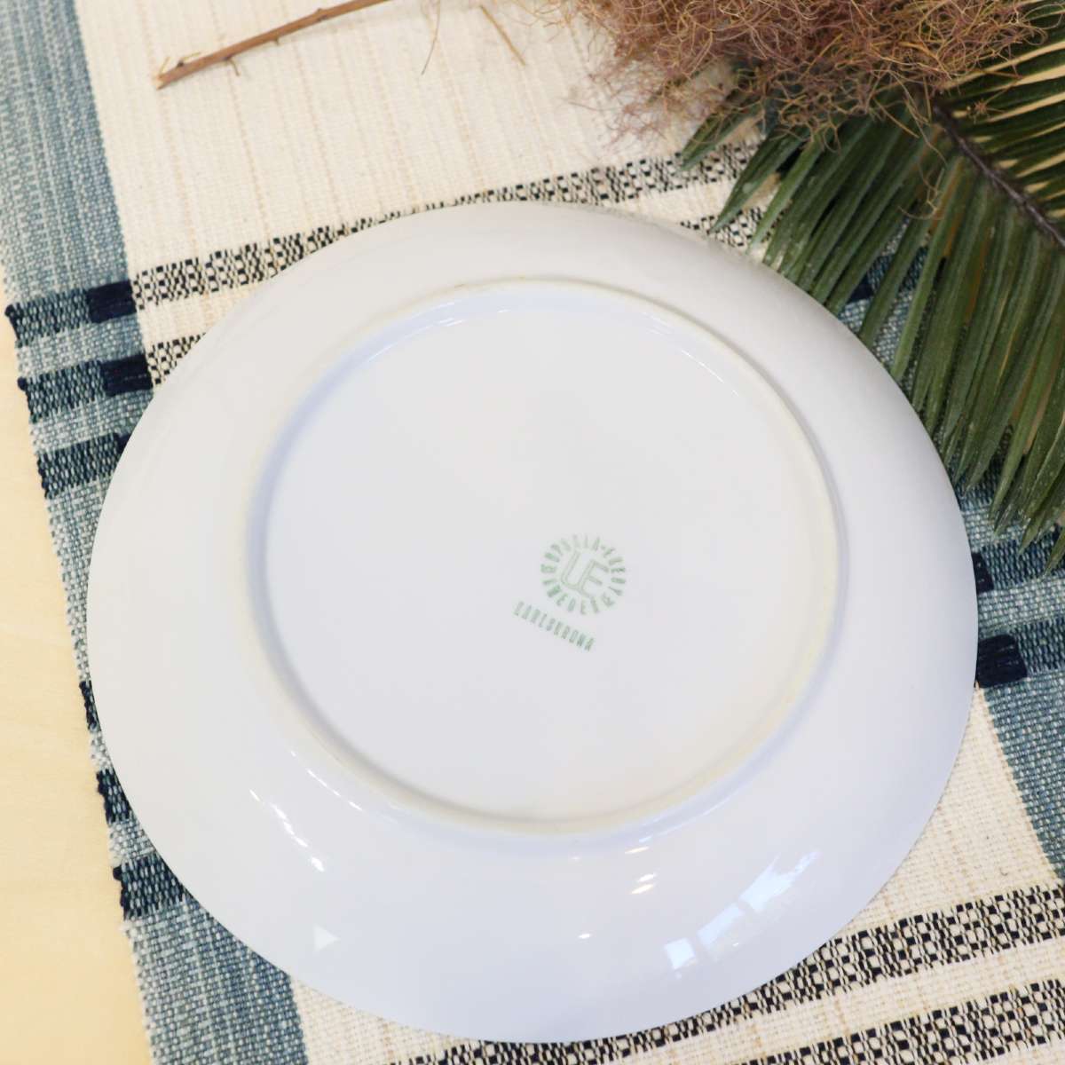 ウプサラエクヴィ / Upsala Ekeby プレート 皿 Φ18【2】 カールスクローナ ヴィンテージ