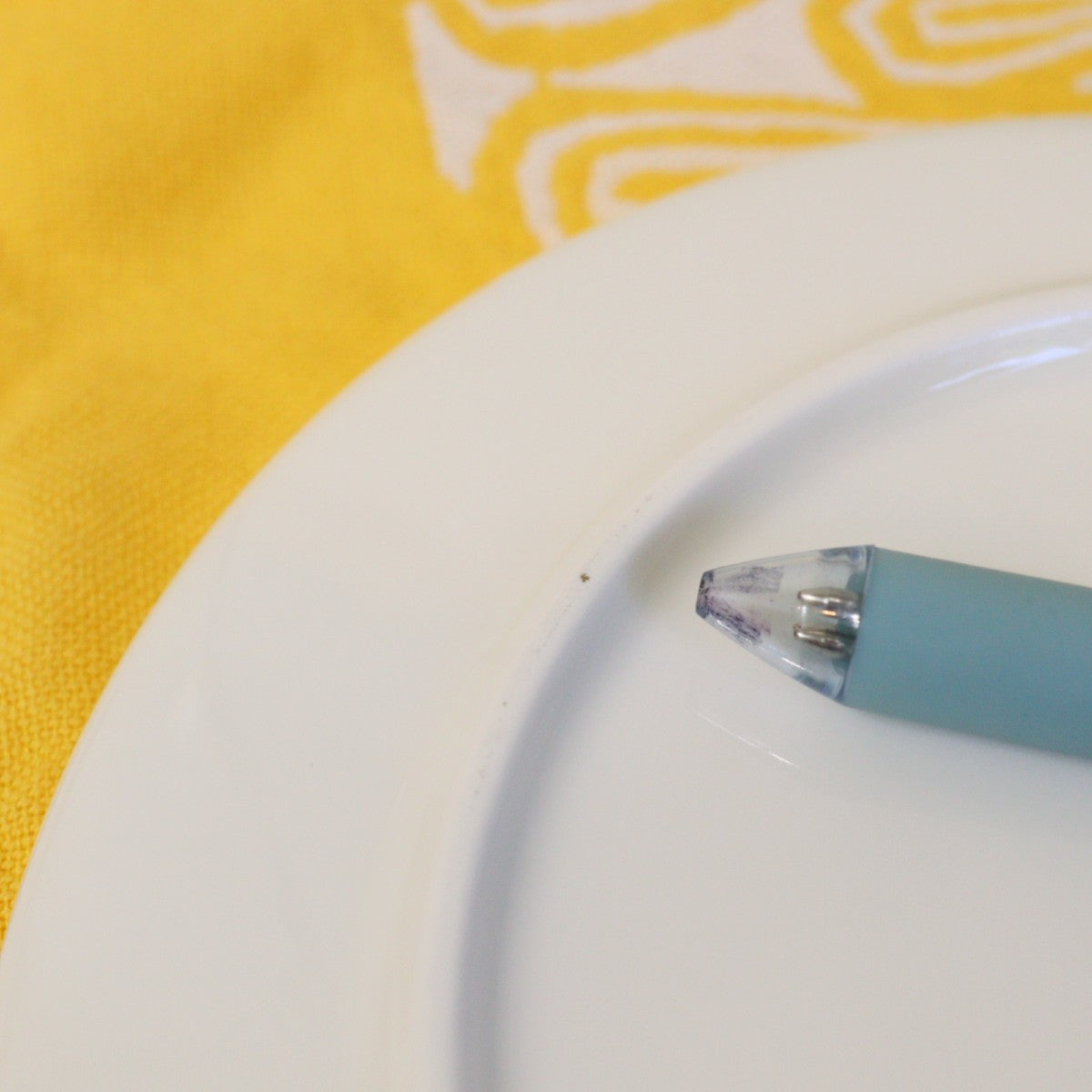 マリメッコ / marimekko ケスティト / KESTIT 20㎝プレート 丸皿 ブルー 中古