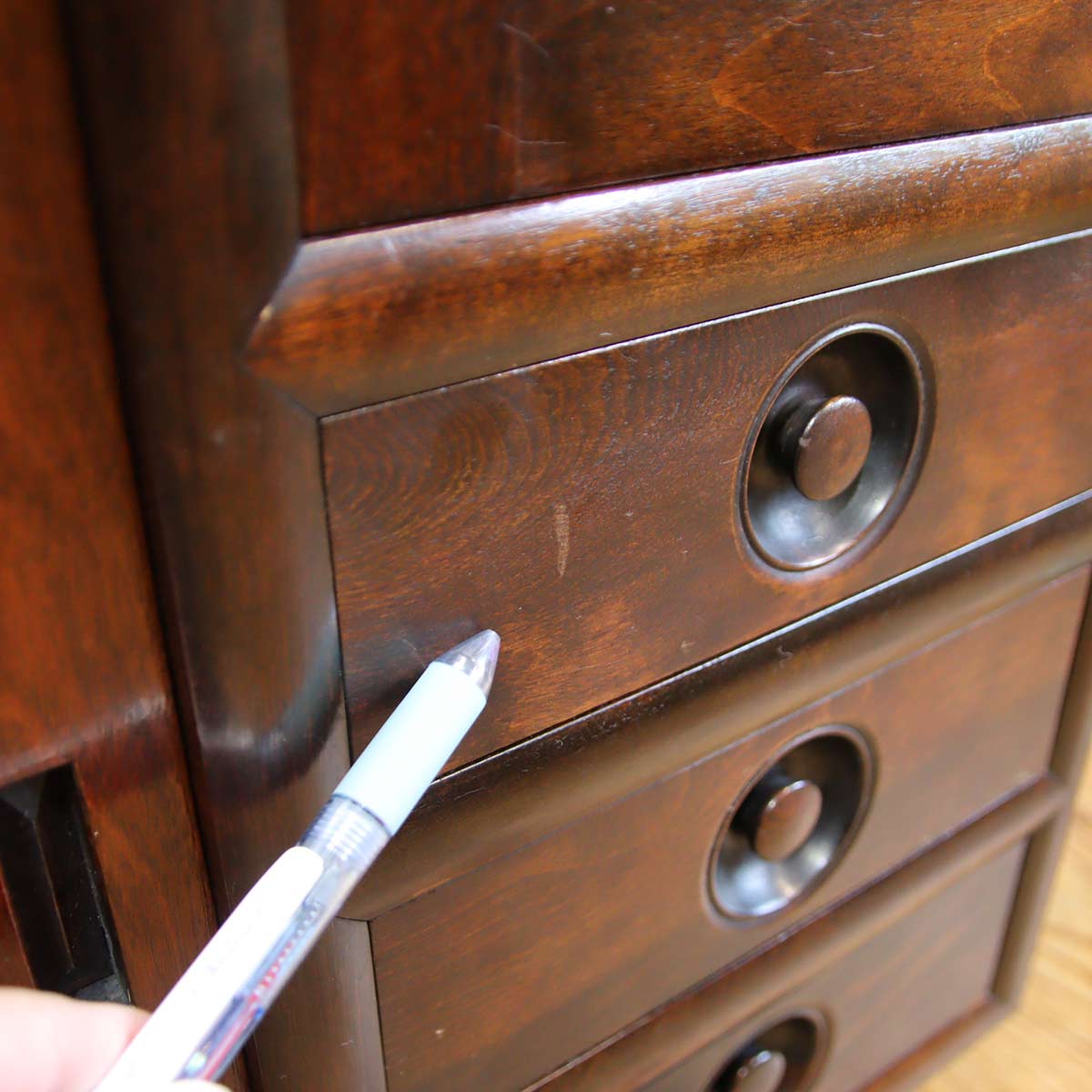 松本民芸家具 #90型 茶タンス サイドボード ミニ飾り棚 本棚 中古