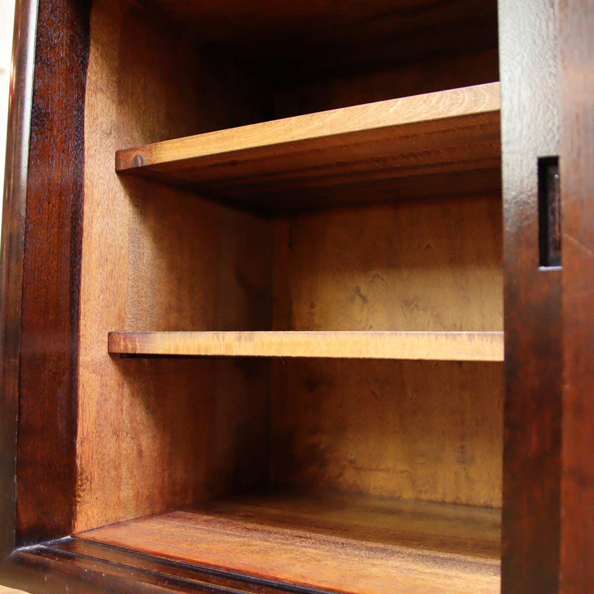 松本民芸家具 #90型 茶タンス サイドボード ミニ飾り棚 本棚 中古