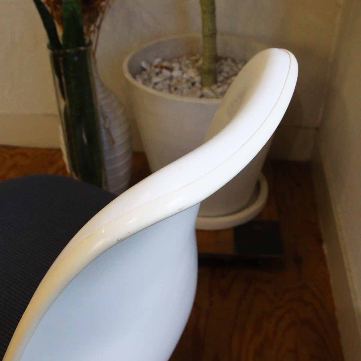 ノール / Knoll チューリップチェア ブルー ダイニングチェア エーロサーリネン 【3】 ヴィンテージ 中古