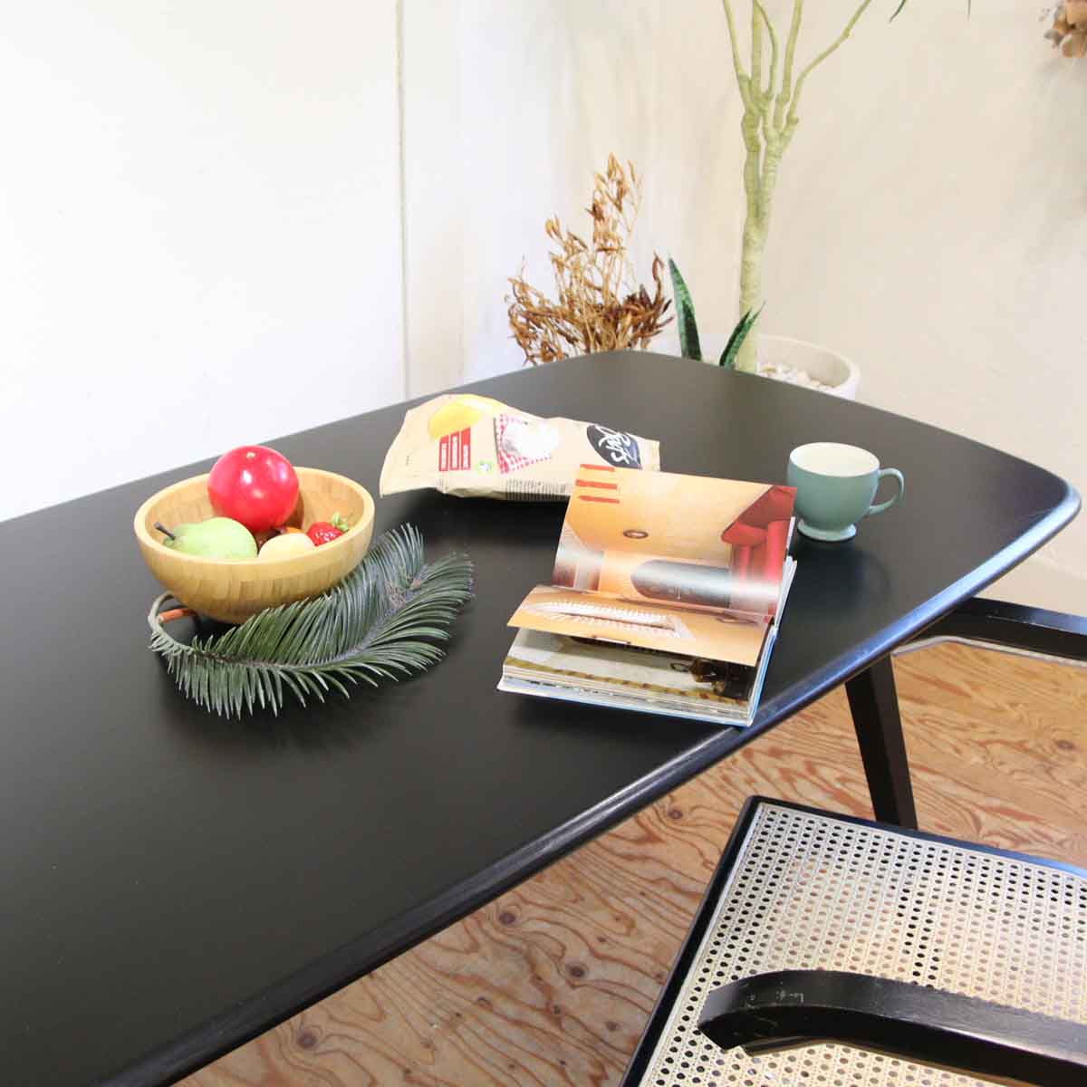 アーコール / ERCOL プランクテーブル ダイニングテーブル ブラック 中古 展示品