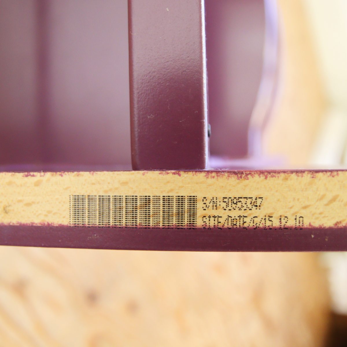 ストッケ / Stokke トリップトラップ / TRIPP TRAPP 北欧 子供用椅子 パープル 【1】 中古