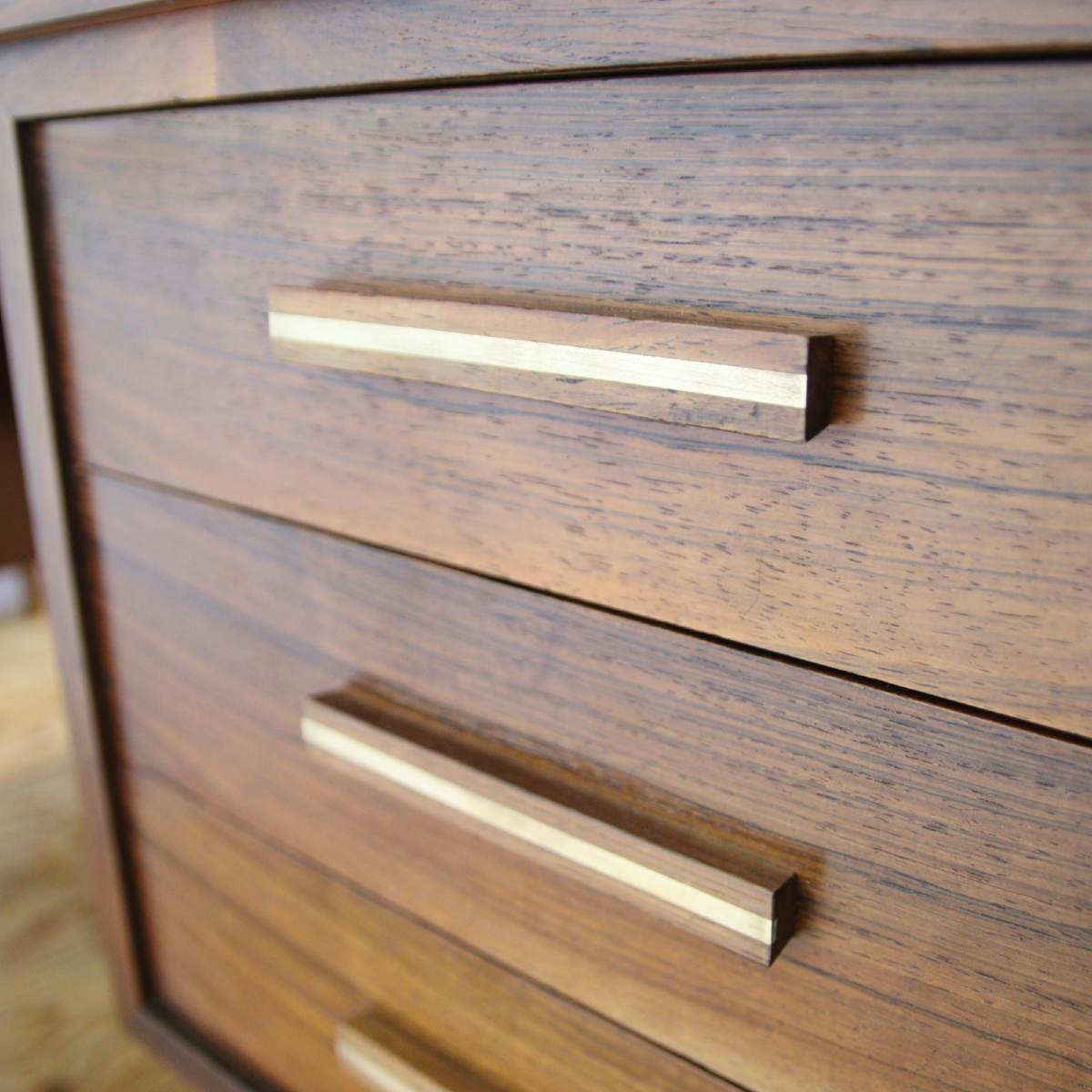 ファルシグ モーベルファブリック / Falsigs Mobelfabrik 両袖デスク  希少ブラジリアンローズウッド ヴィンテージ