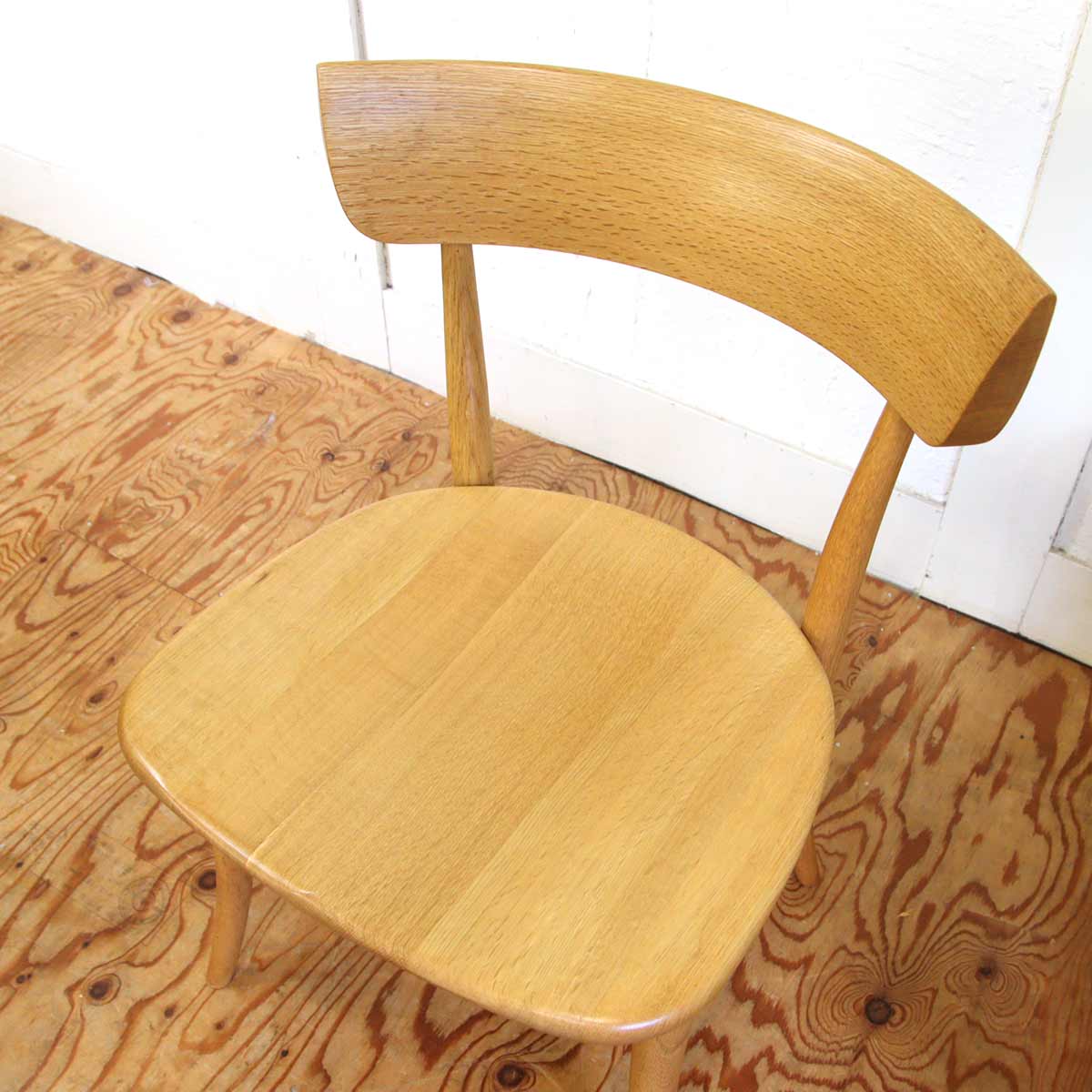 飛騨産業 / HIDA クレセント 佐々木敏光 ダイニングチェア 【2】 中古