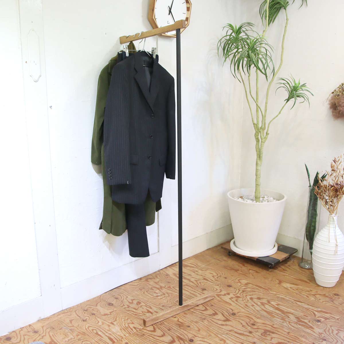 スウィッチ / SWITCH ラフ ハンガーラック ホワイトオーク 中古