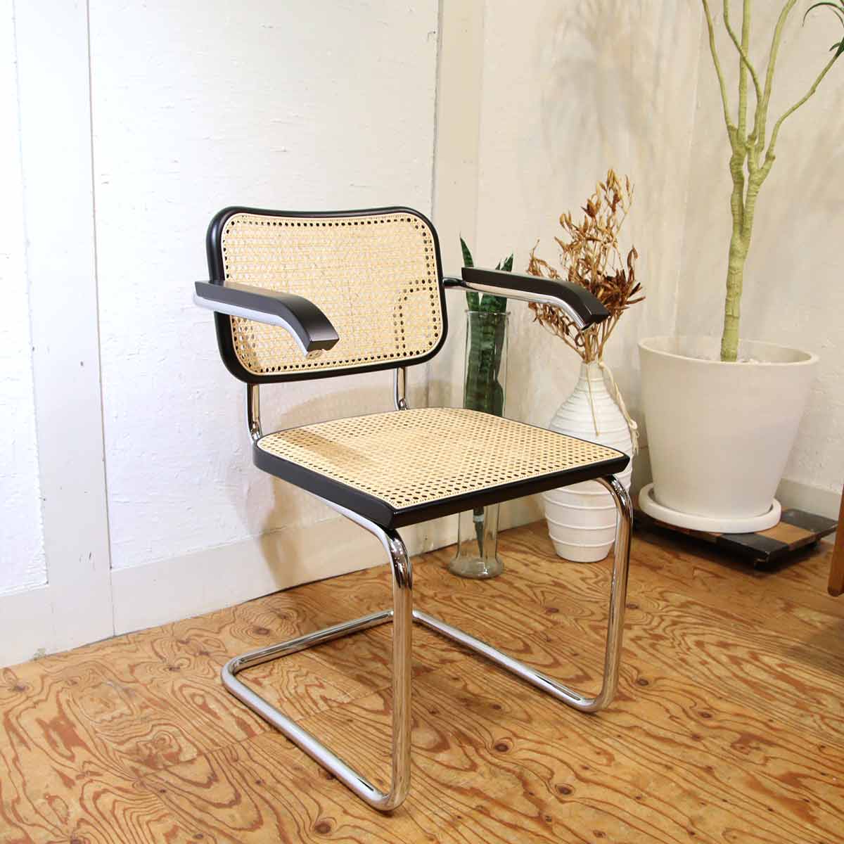 ノール / Knoll チェスカチェア / CESCA CHAIR マルセル・ブロイヤー カンティレバー 中古