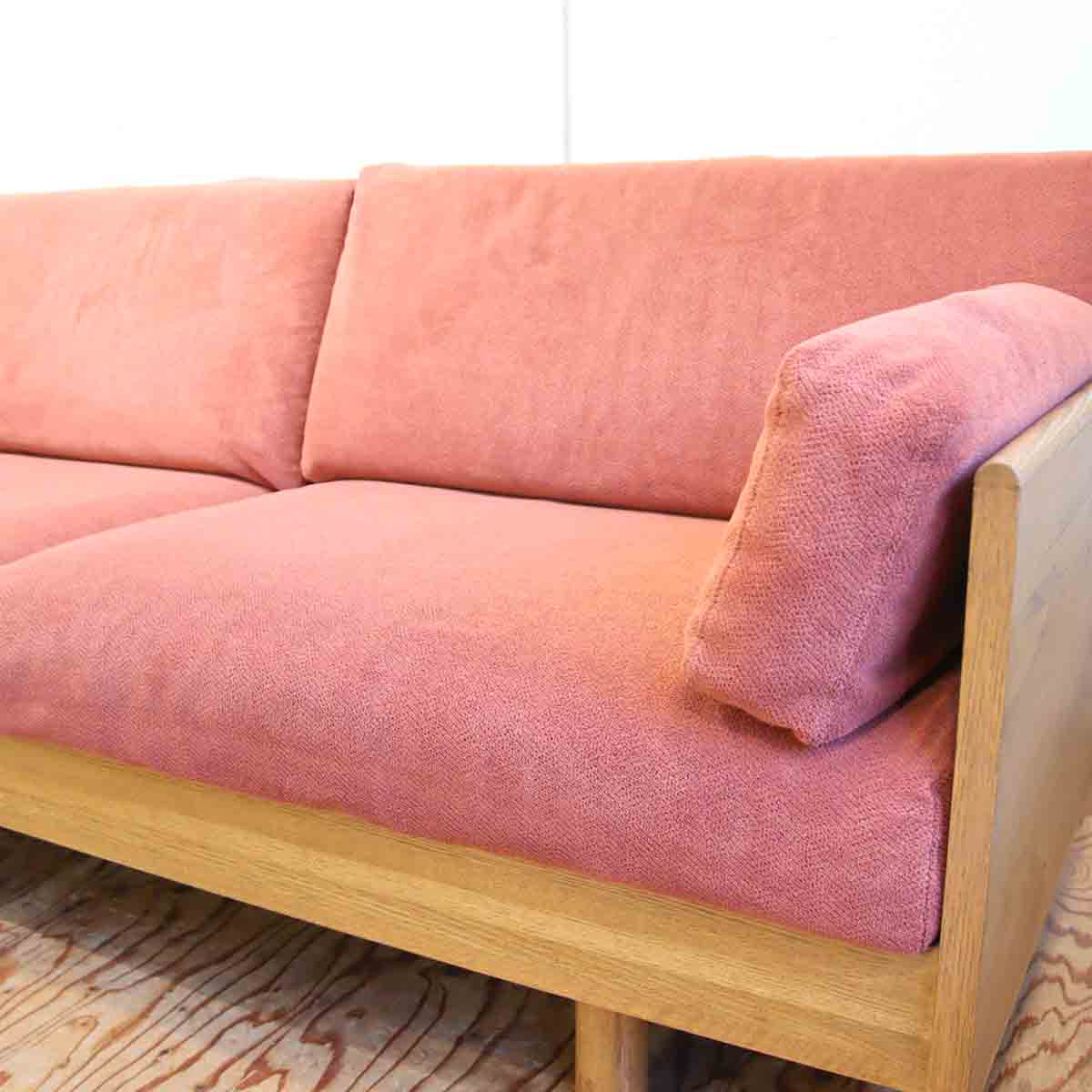 吉桂 source サラ / SALA Sofa 182 ソファ 3人掛け オーク 中古